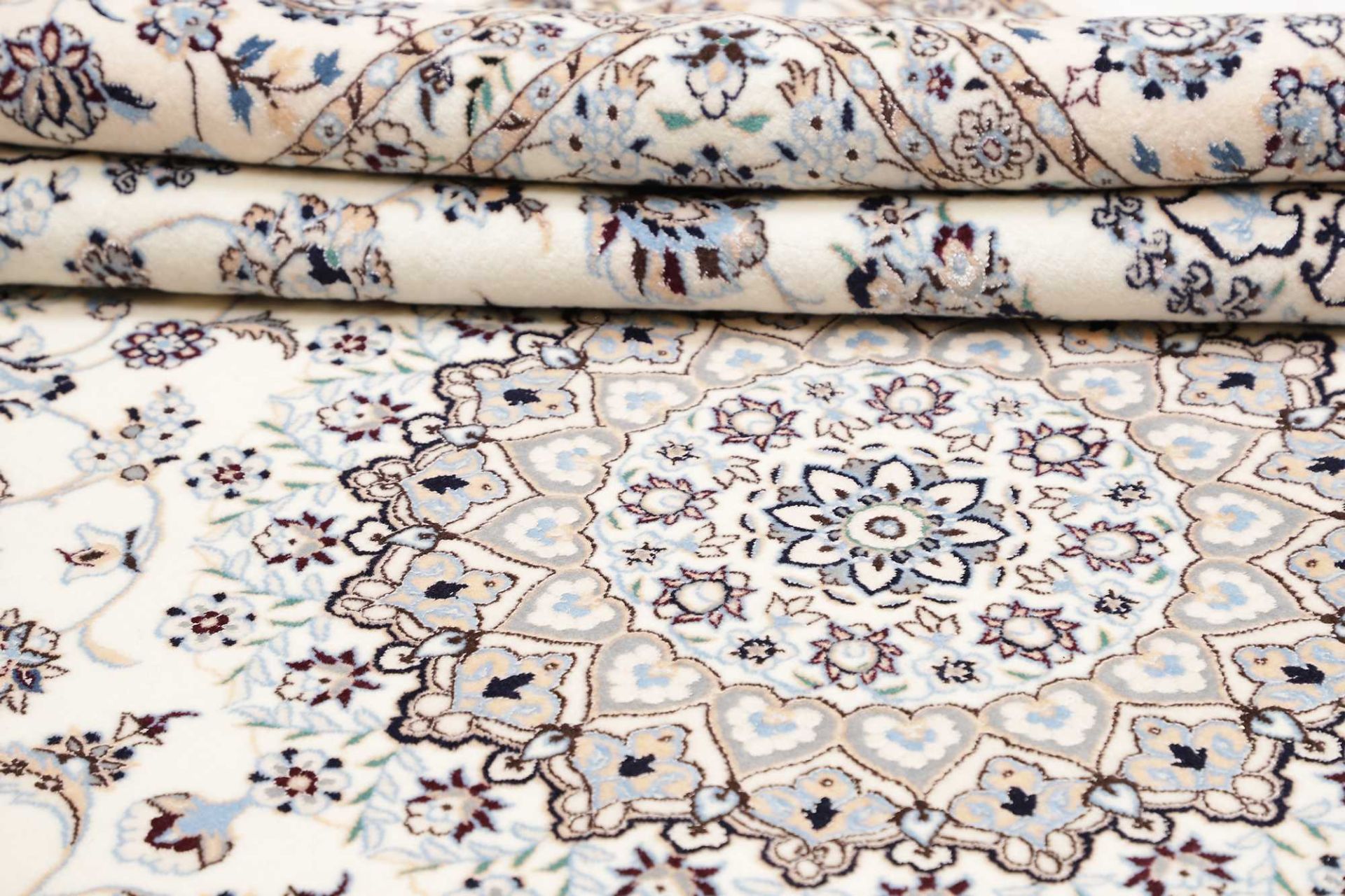 Nain Persian Rug 208 × 259 cm, Wool, hand-knotted