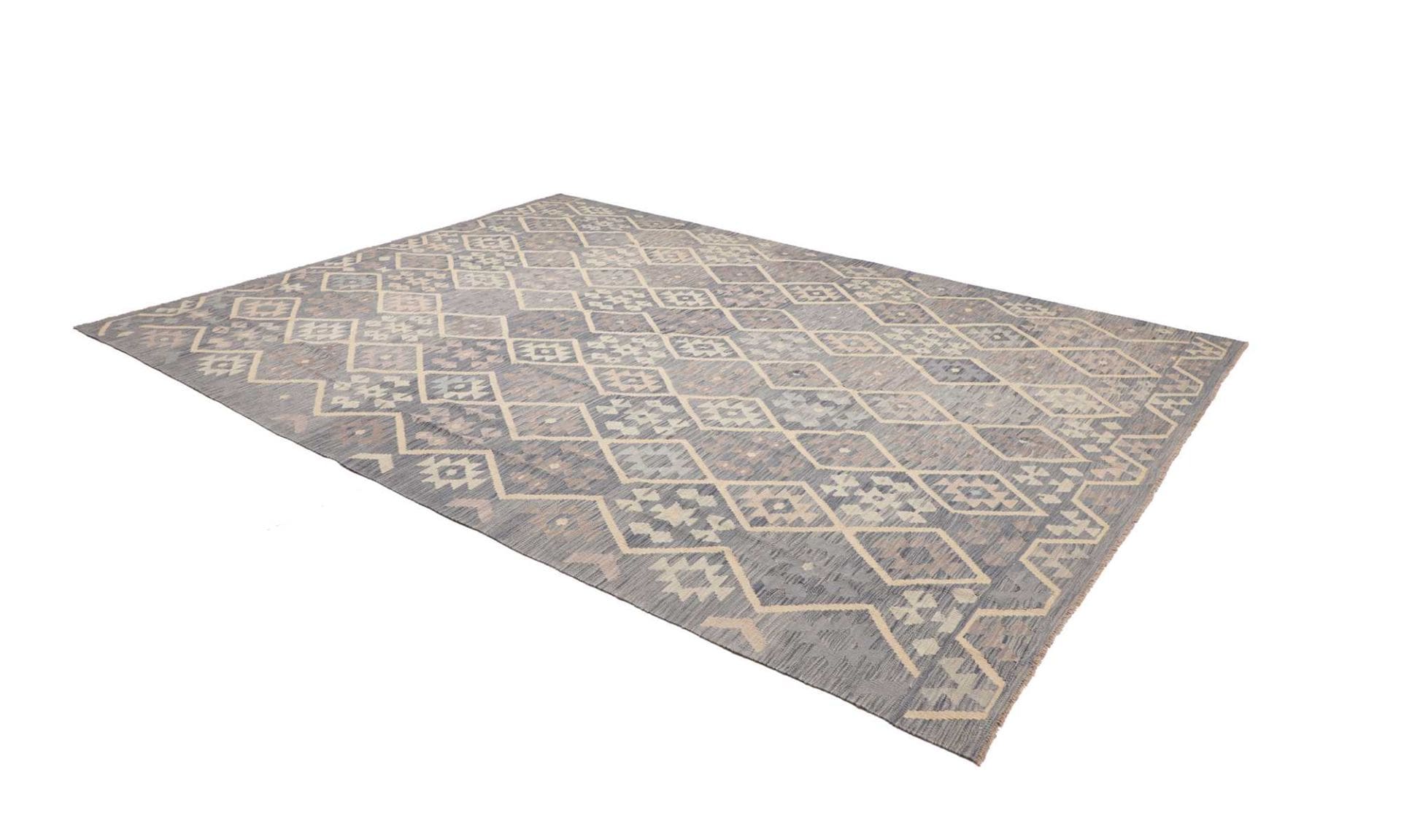 Kilim Pakistani Rug 259 × 338 cm, Wool, hand-woven