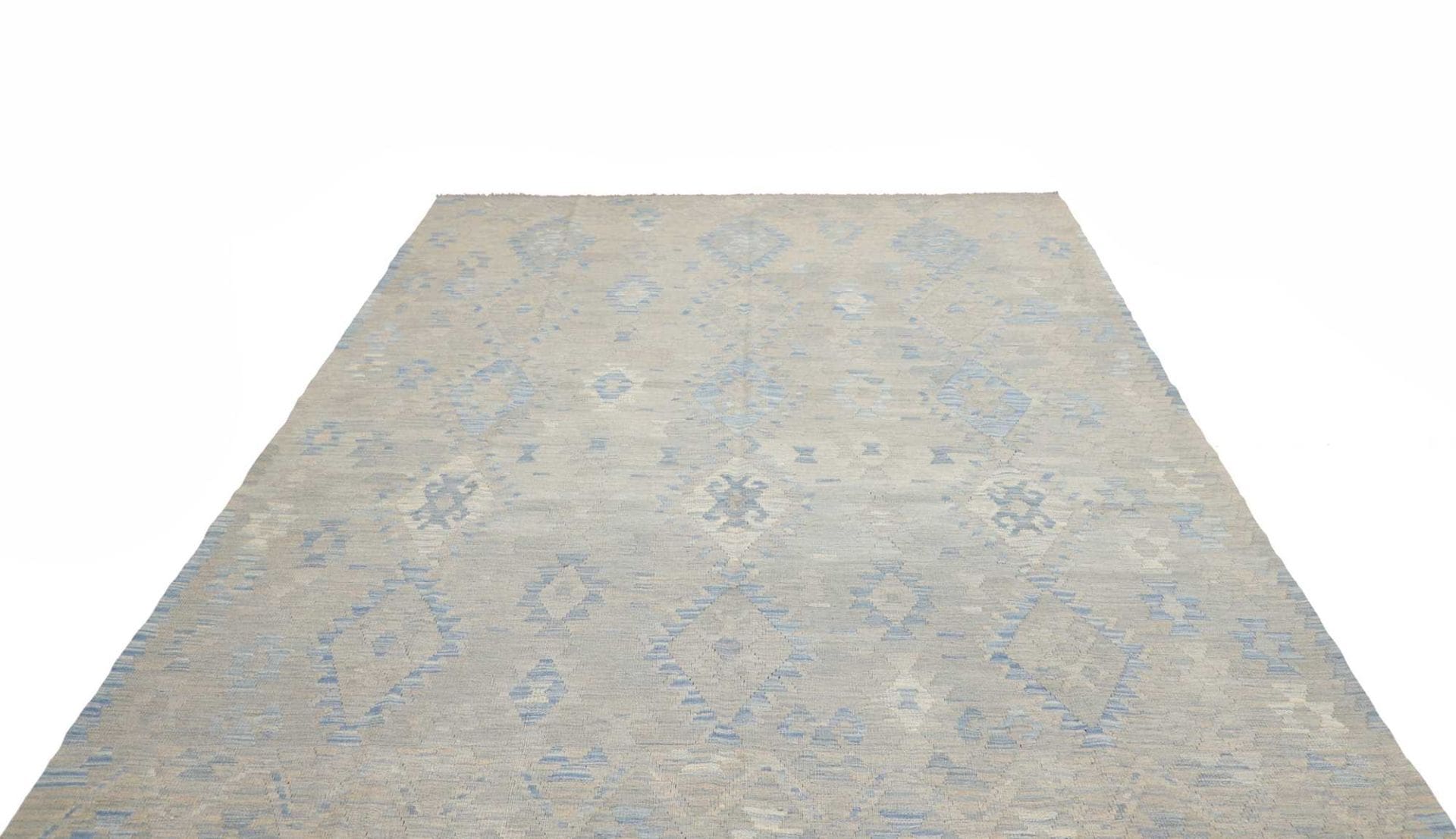 Kilim Pakistani Rug — hand-woven, 213 × 290 cm, Wool