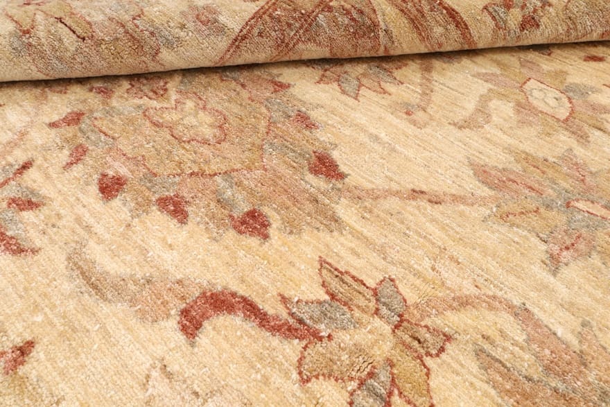 Ziegler Pakistani Rug — hand-knotted, 364 × 264 cm, Wool