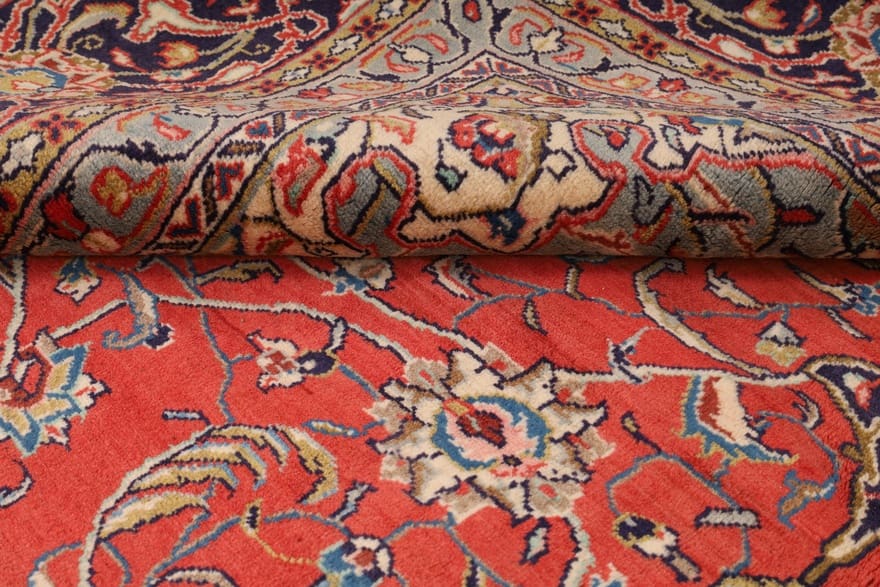 Sarouk Farahan Persian Rug — hand-knotted, 383 × 284 cm, Wool
