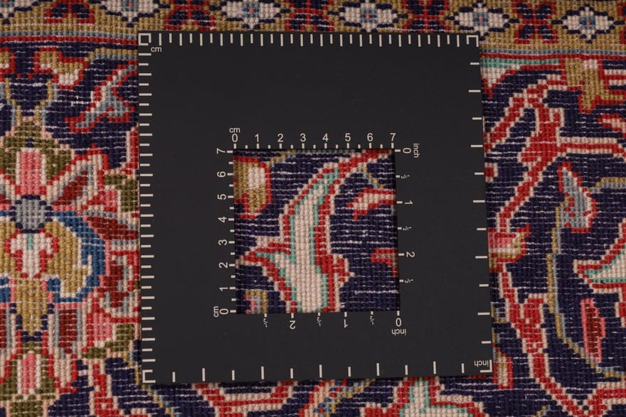 Sarouk Farahan Persian Rug — hand-knotted, 383 × 284 cm, Wool