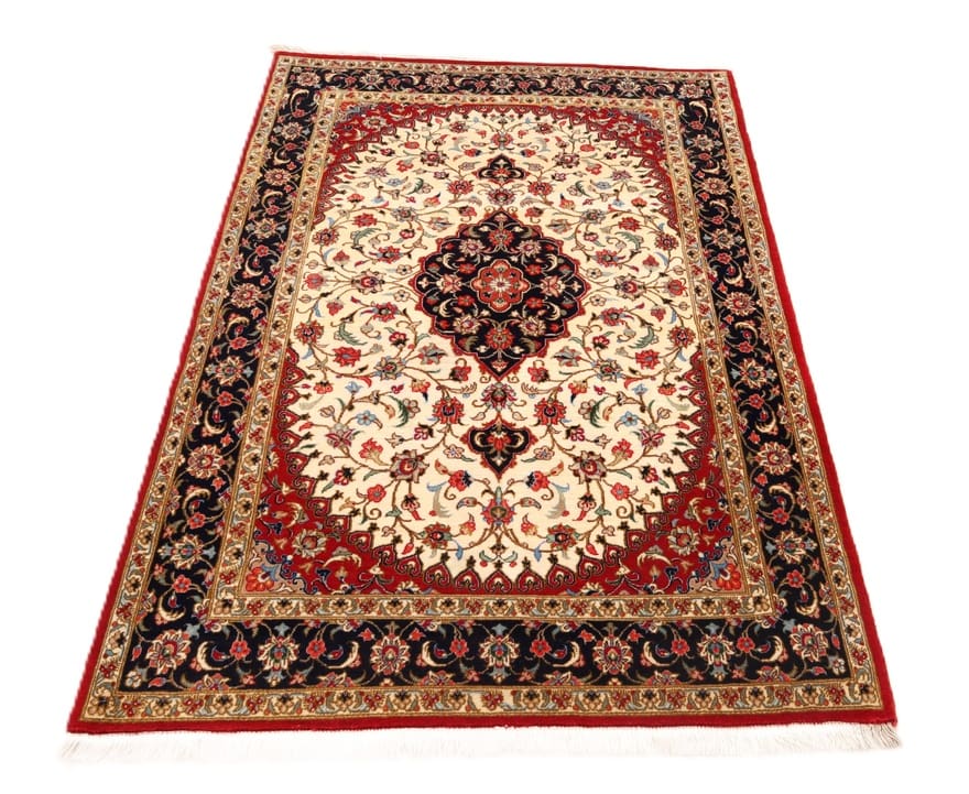 Qom Persian Rug 156 × 104 cm, Wool, hand-knotted