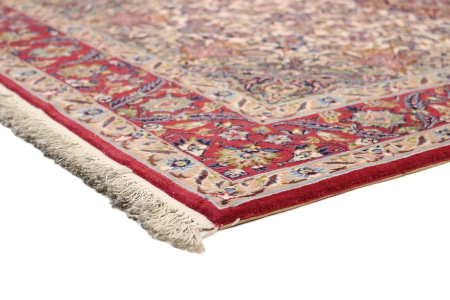perserteppich-isfahan-164-x-109-cm-wolle-handgeknupft-elegant-10 Hand-Knotted Wool Isfahan Persian Rug, 164 × 109 cm