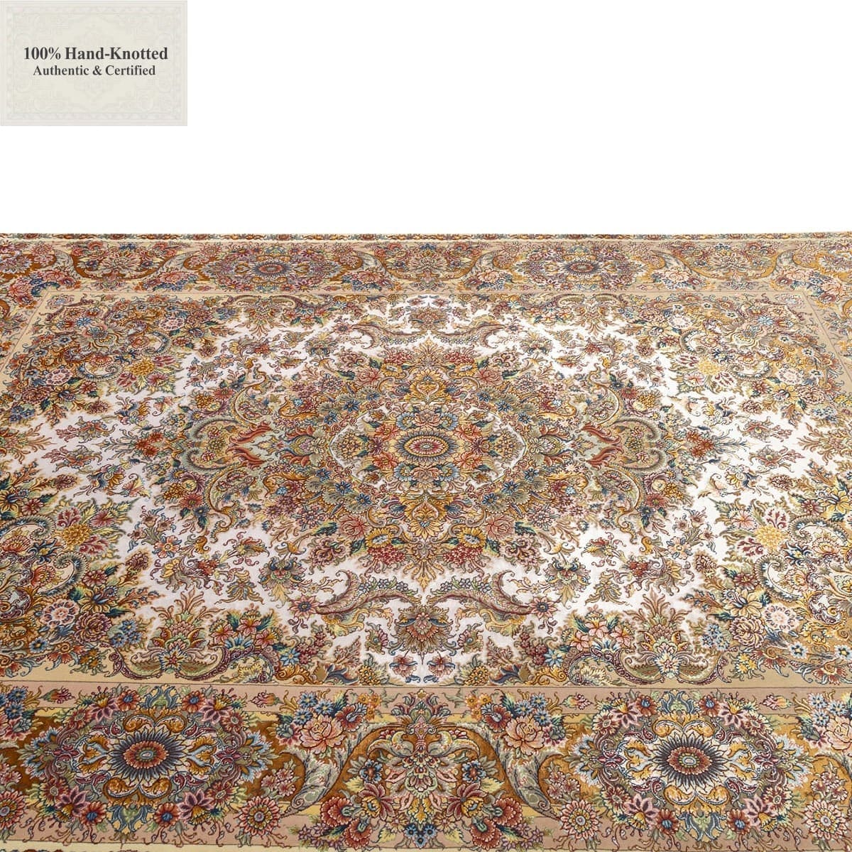 perserteppich-tabriz-600-x-400-cm-seide-handgeknupft-beige-5 Hand-Knotted Wool & Silk Tabriz Persian Rug, 300 × 200 cm