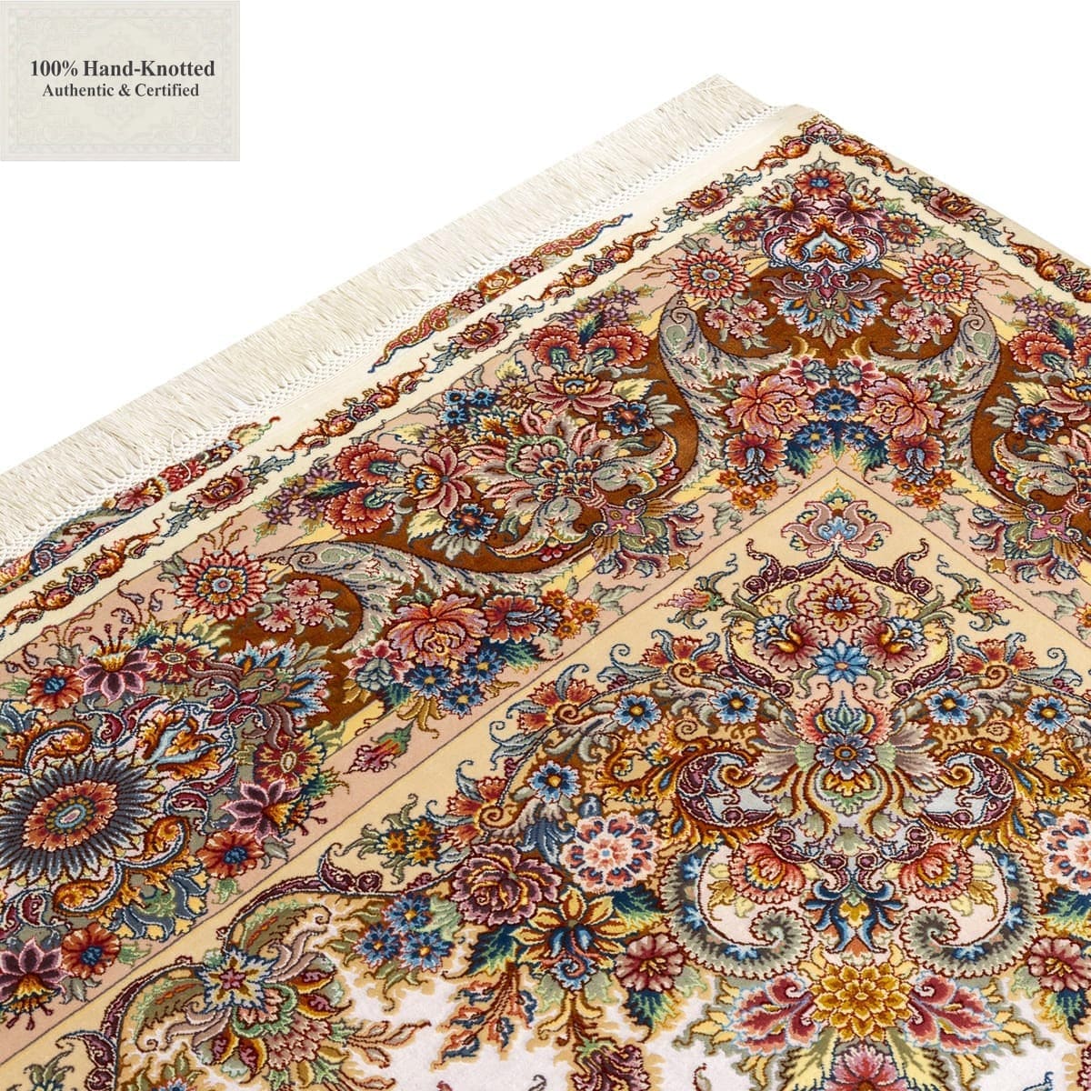 perserteppich-tabriz-600-x-400-cm-seide-handgeknupft-beige-6 Hand-Knotted Wool & Silk Tabriz Persian Rug, 300 × 200 cm