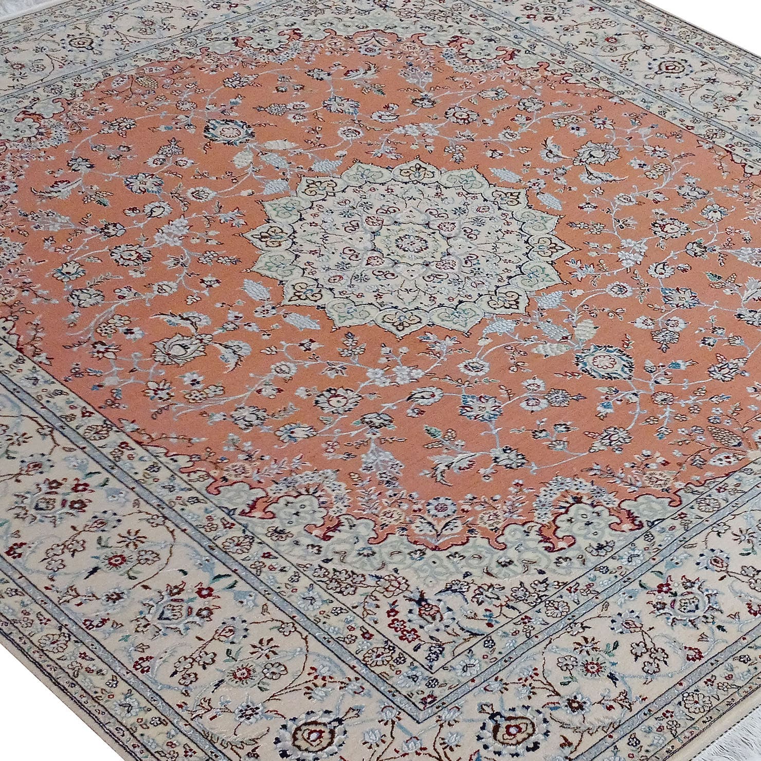 Nain Persian Rug — hand-knotted, 230 × 200 cm