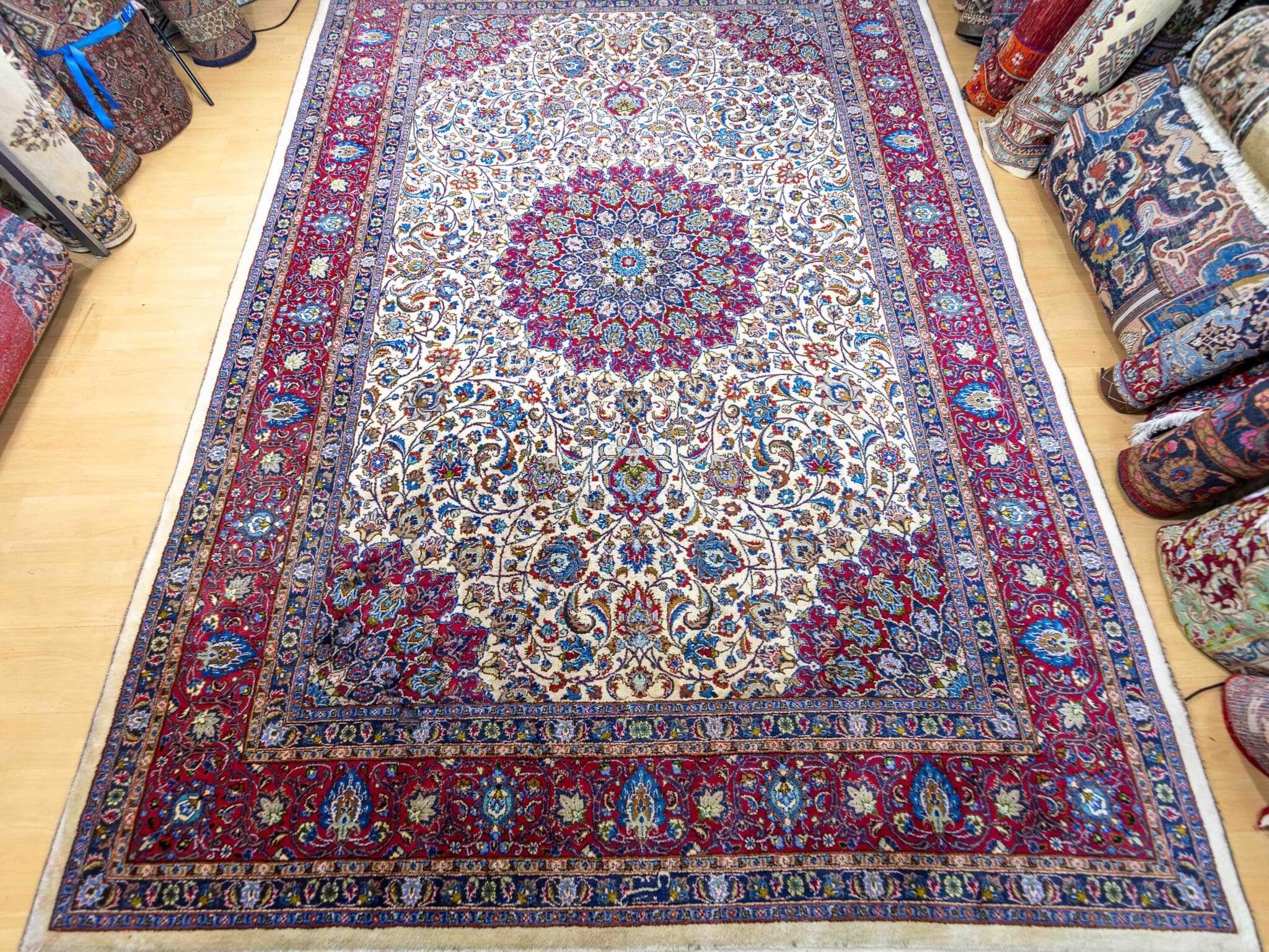perserteppiche-orientteppiche-462-471-28-1-scaled Hand-Knotted Wool Tabriz Persian Rug, 357 × 246 cm