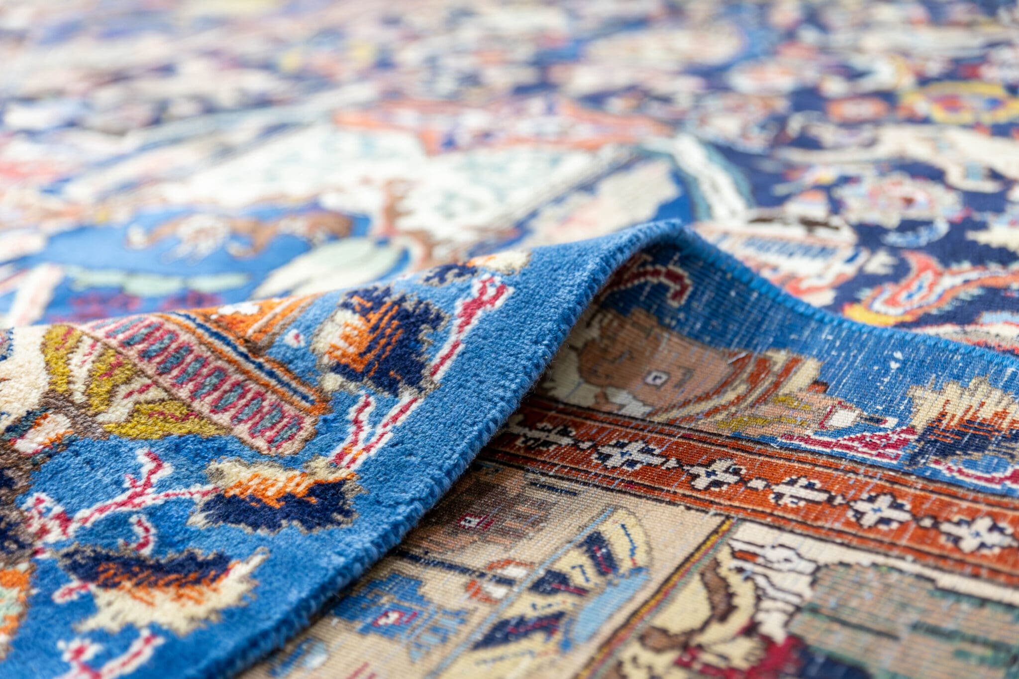 Kashmar Persian Rug — hand-knotted, 380 × 300 cm, Wool