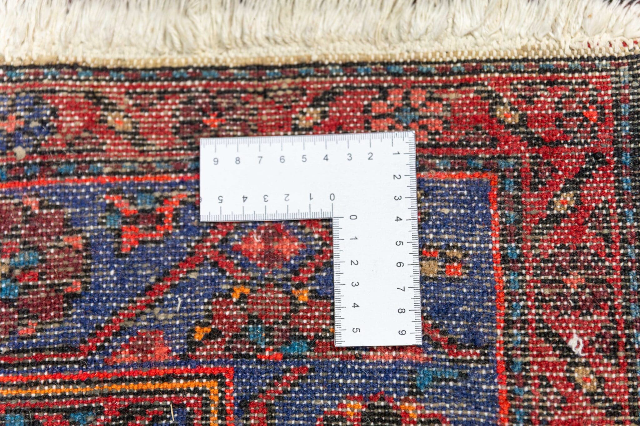 Hamadan Persian Rug 198 × 139 cm, Wool, hand-knotted