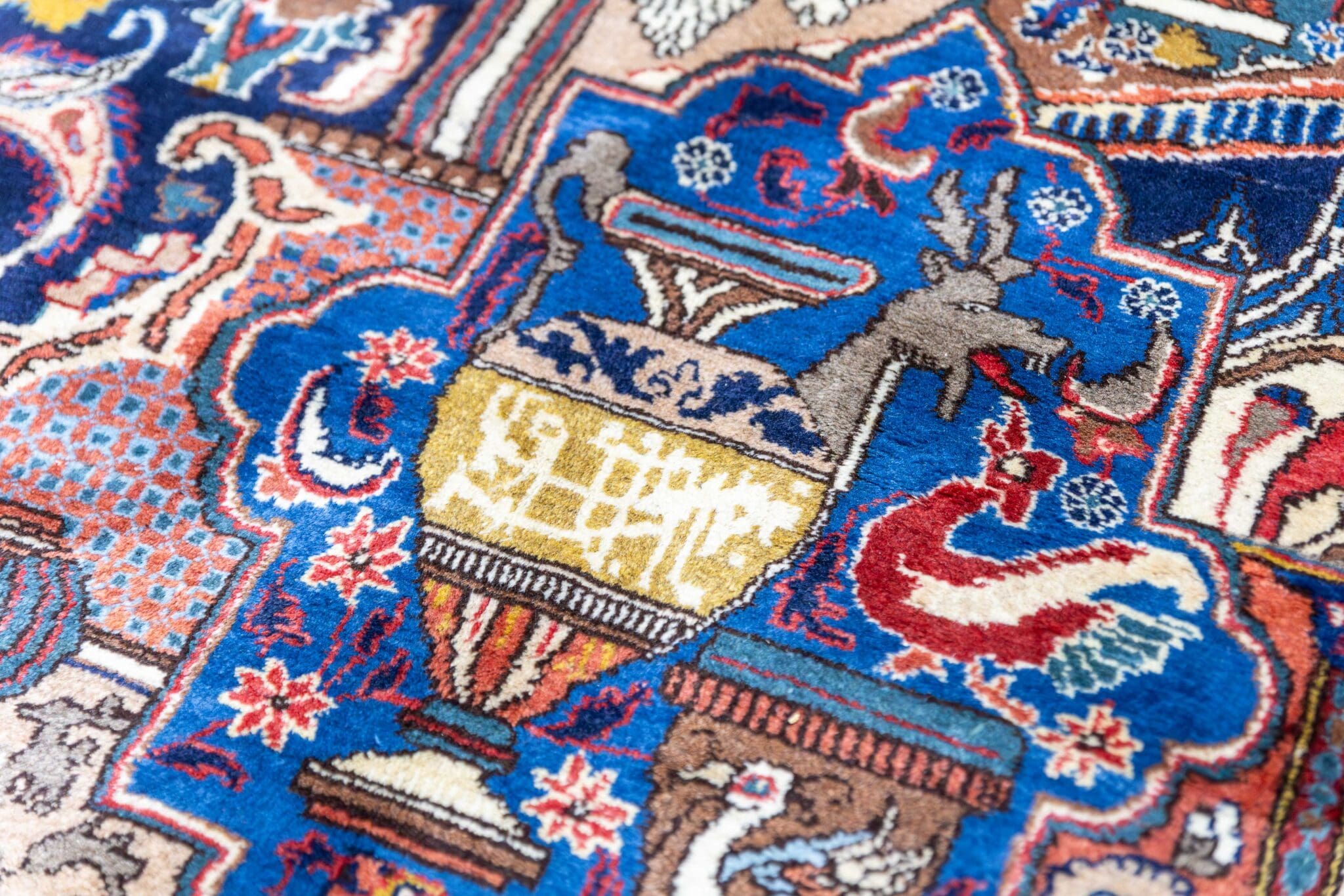 Kashmar Persian Rug — hand-knotted, 380 × 300 cm, Wool