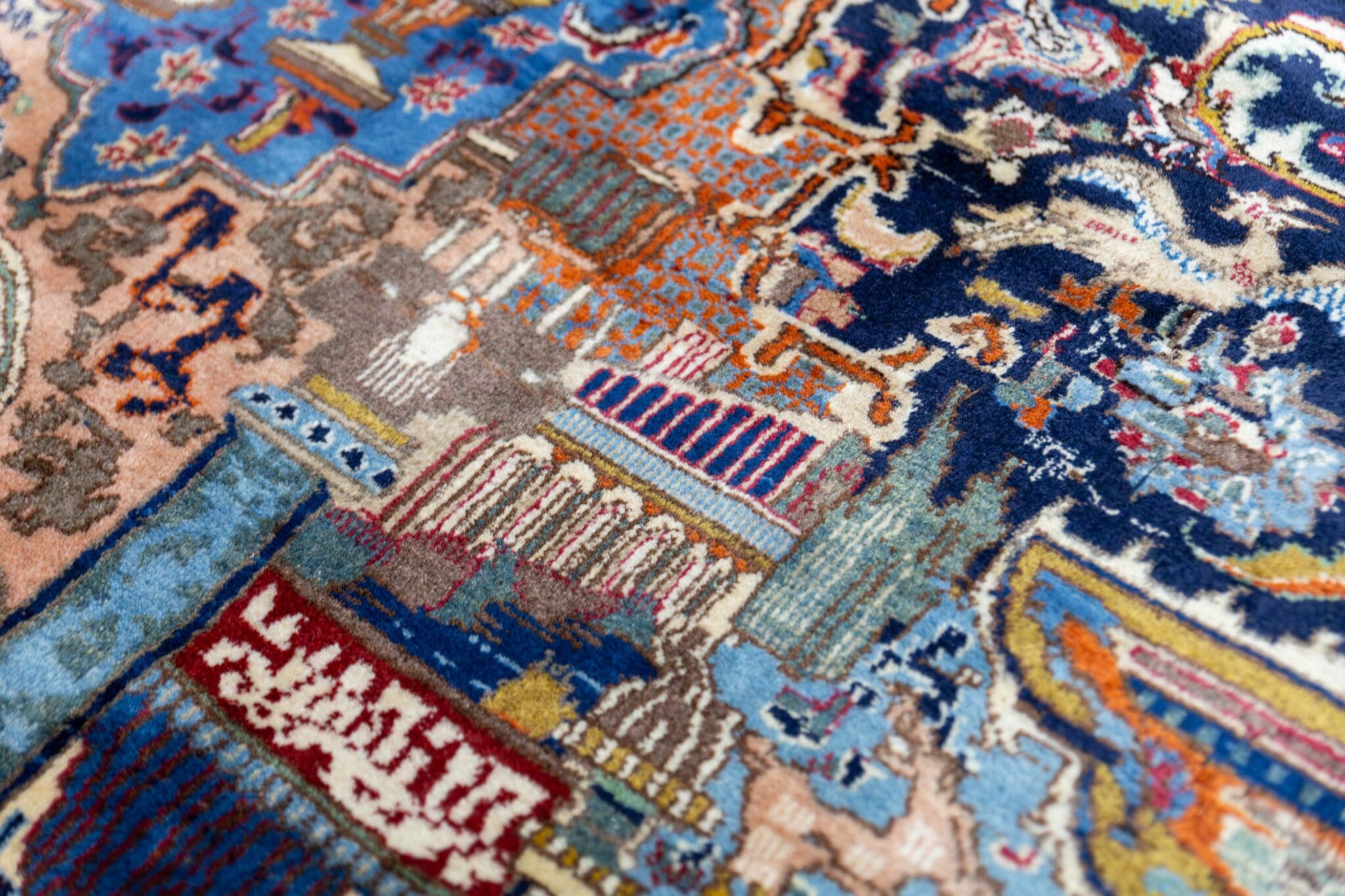 Kashmar Persian Rug — hand-knotted, 380 × 300 cm, Wool