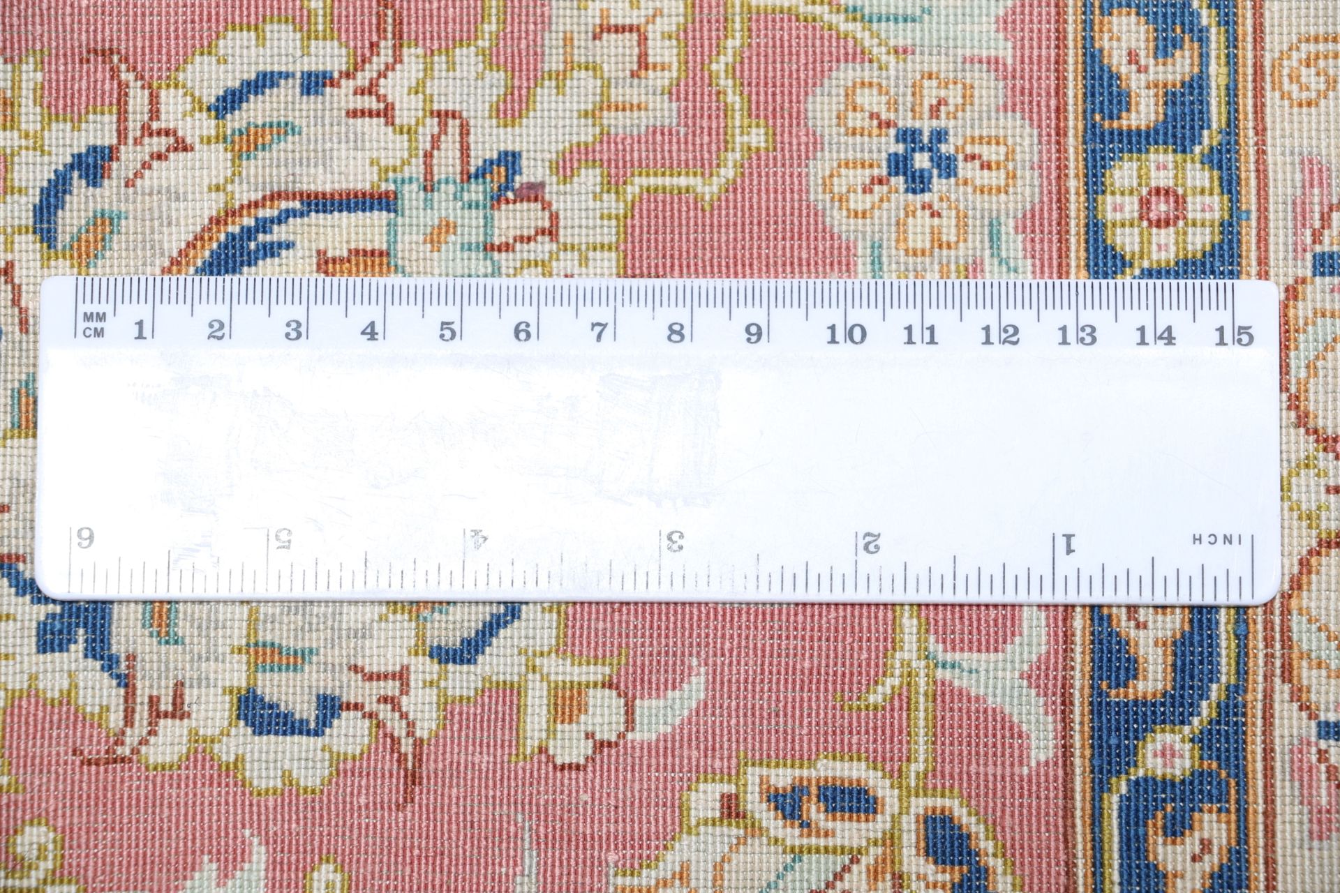 Hand-Knotted Silk Qom Persian Rug, 296 × 393 cm