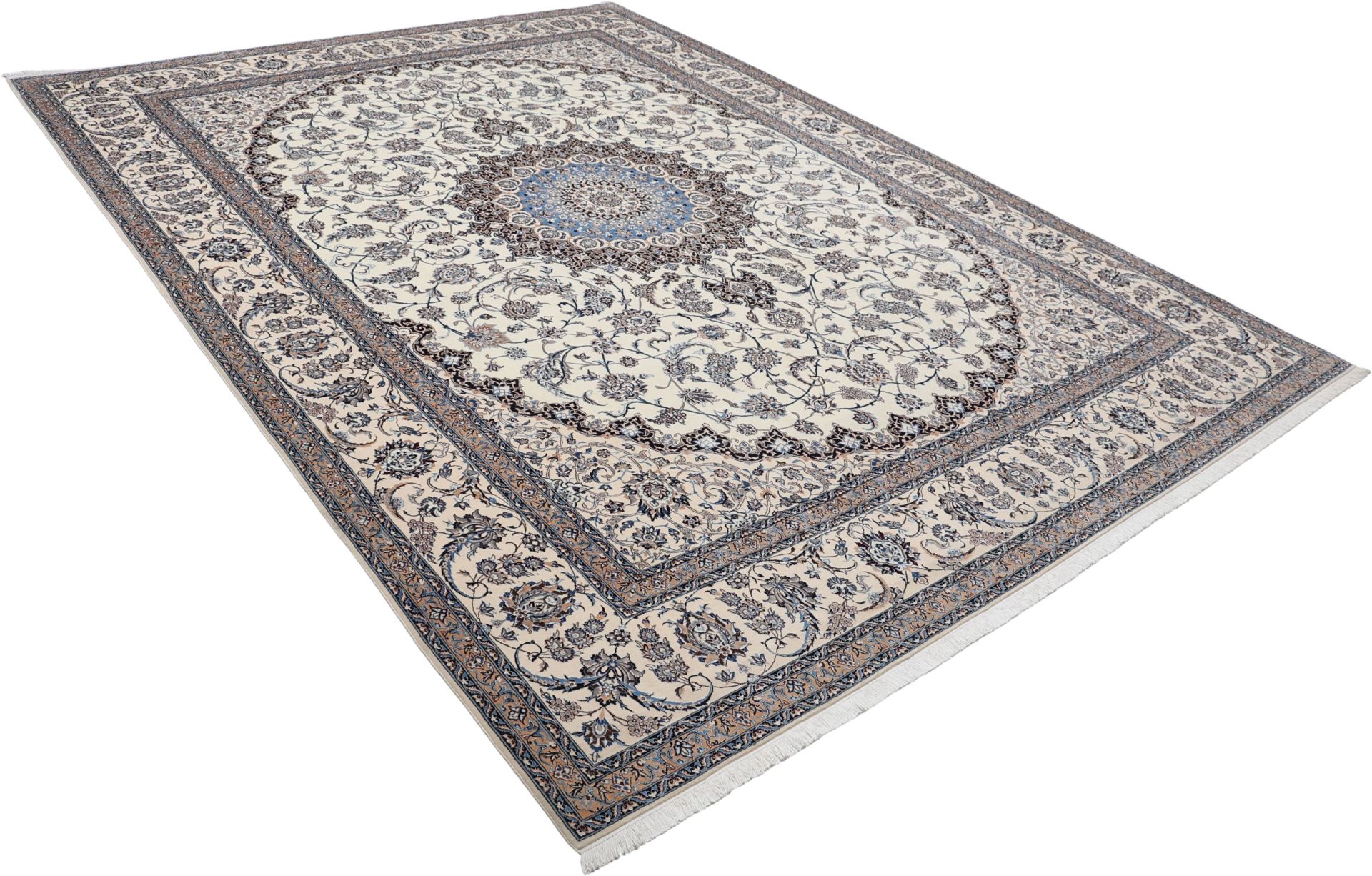 perserteppich-nain-312-x-425-cm-schurwolle-seide-handgeknupft-2 Nain Persian Rug — hand-knotted, 312 × 425 cm, Wool & Silk