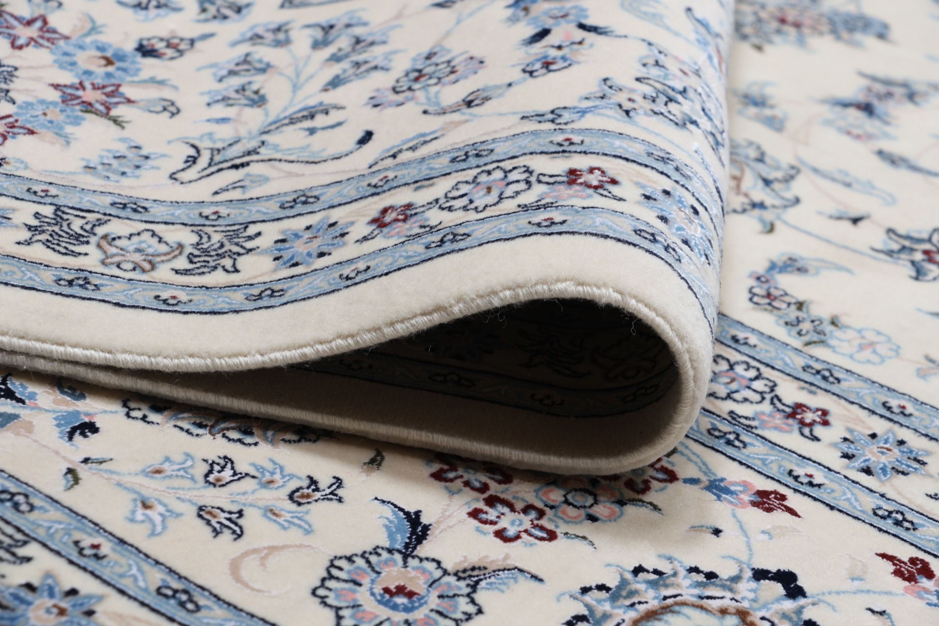 Nain Persian Rug 300 × 410 cm, Wool & Silk, hand-knotted