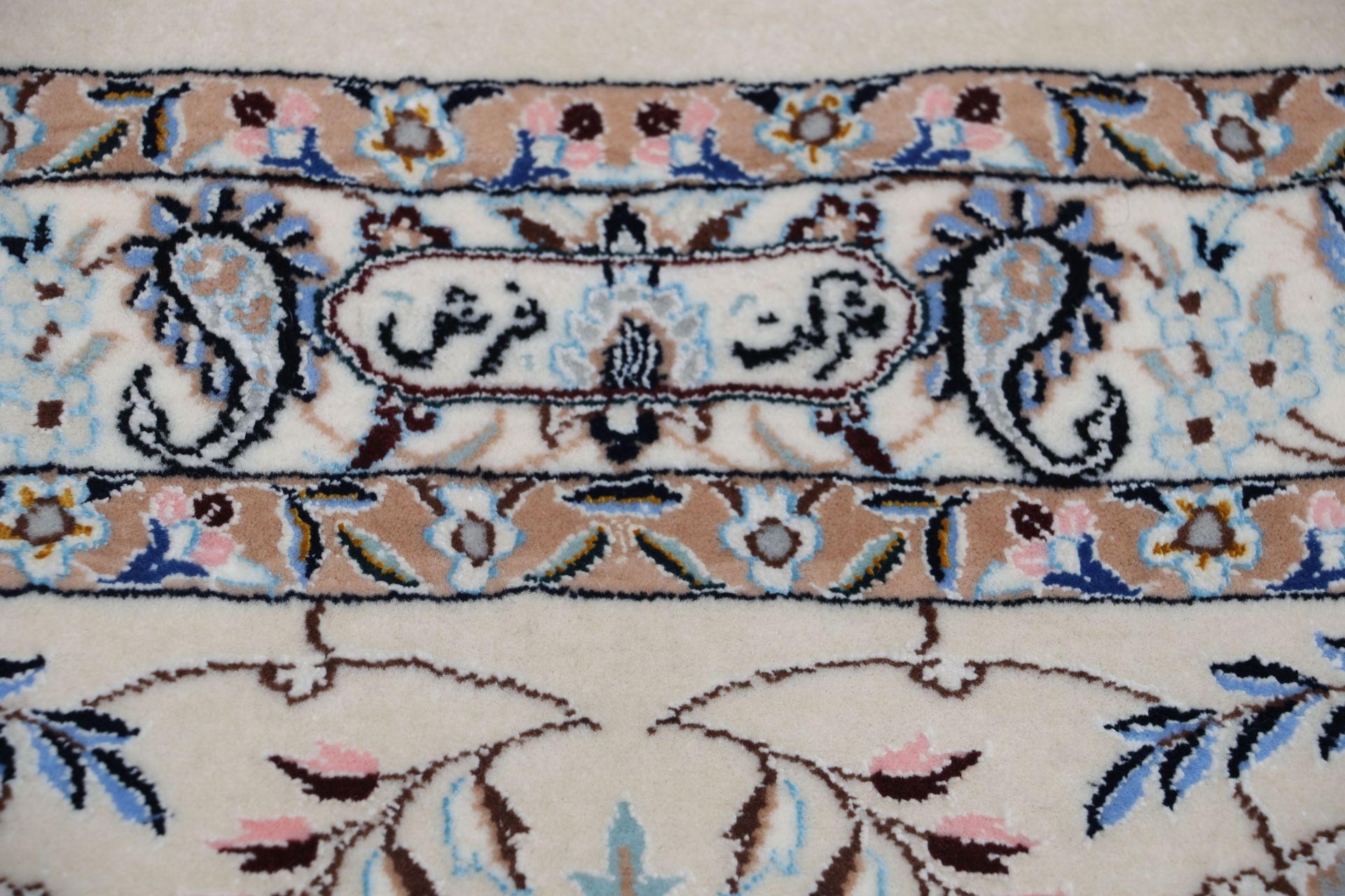 Nain Persian Rug 313 × 407 cm, Wool & Silk, hand-knotted