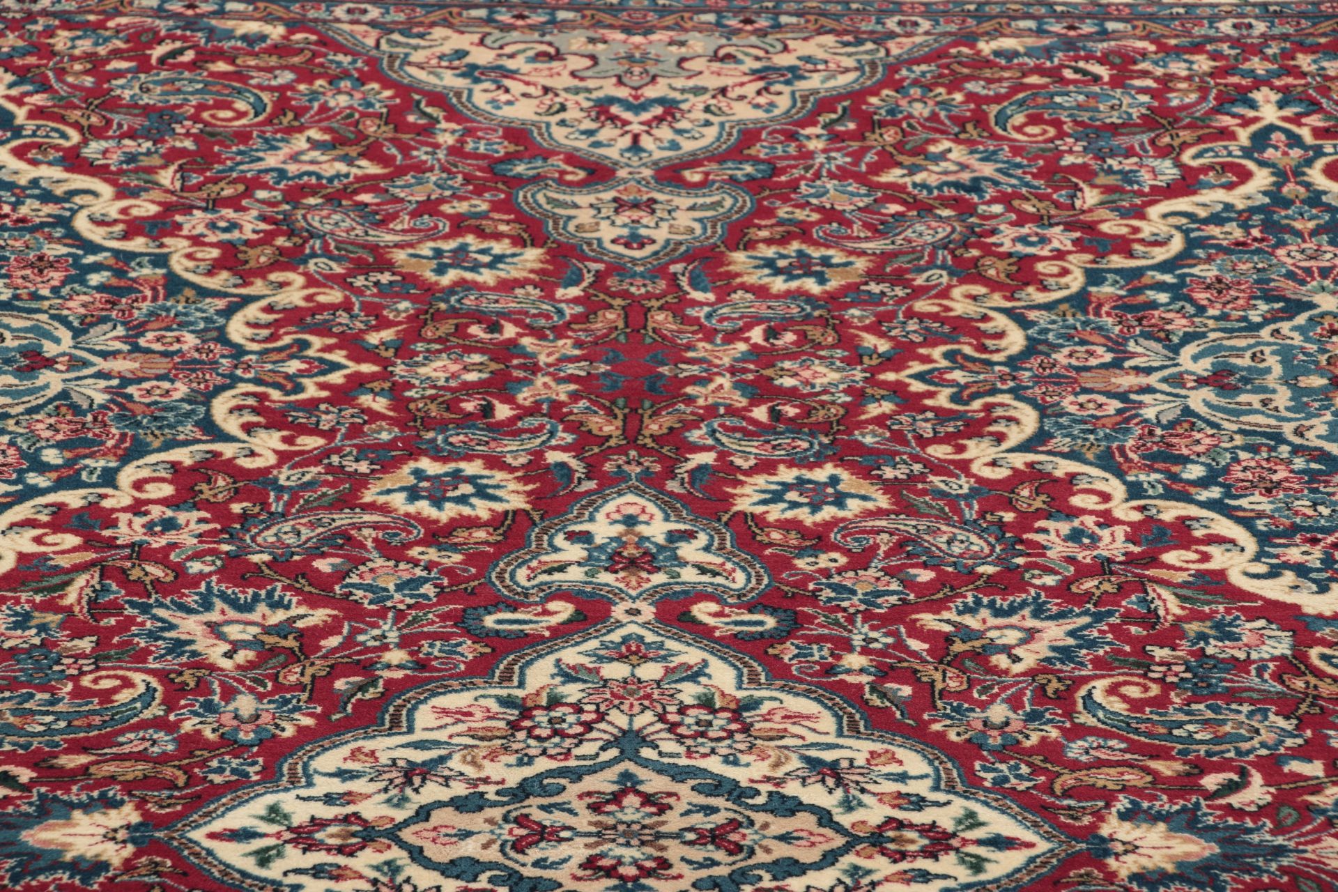 persischer-teppich-sarough-295-x-395-cm-schurwolle-handgeknupft-3 Hand-Knotted Wool Sarouk Persian Rug, 295 × 395 cm