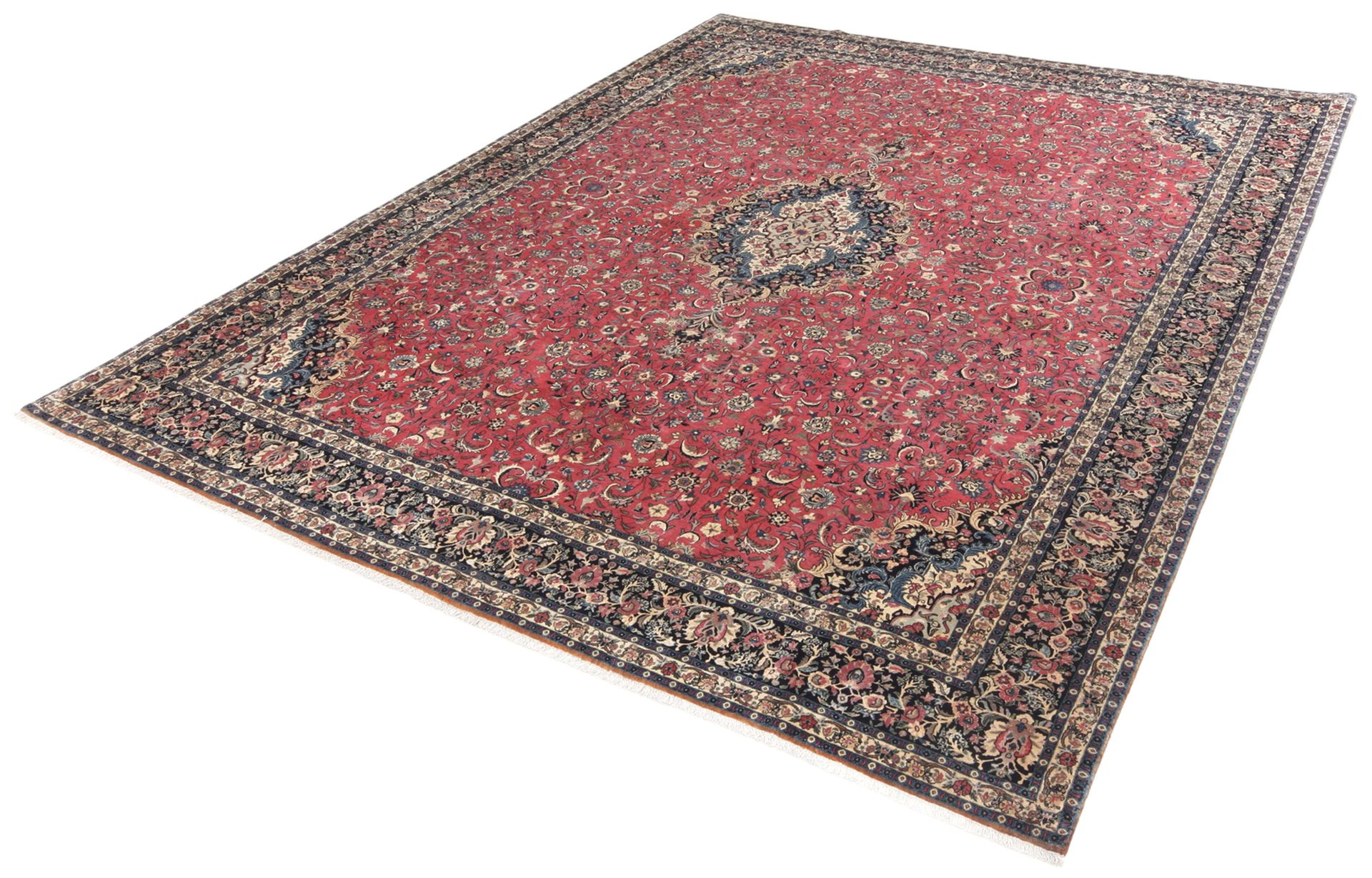Bijar Persian Rug 297 × 385 cm, Wool & Silk, hand-knotted