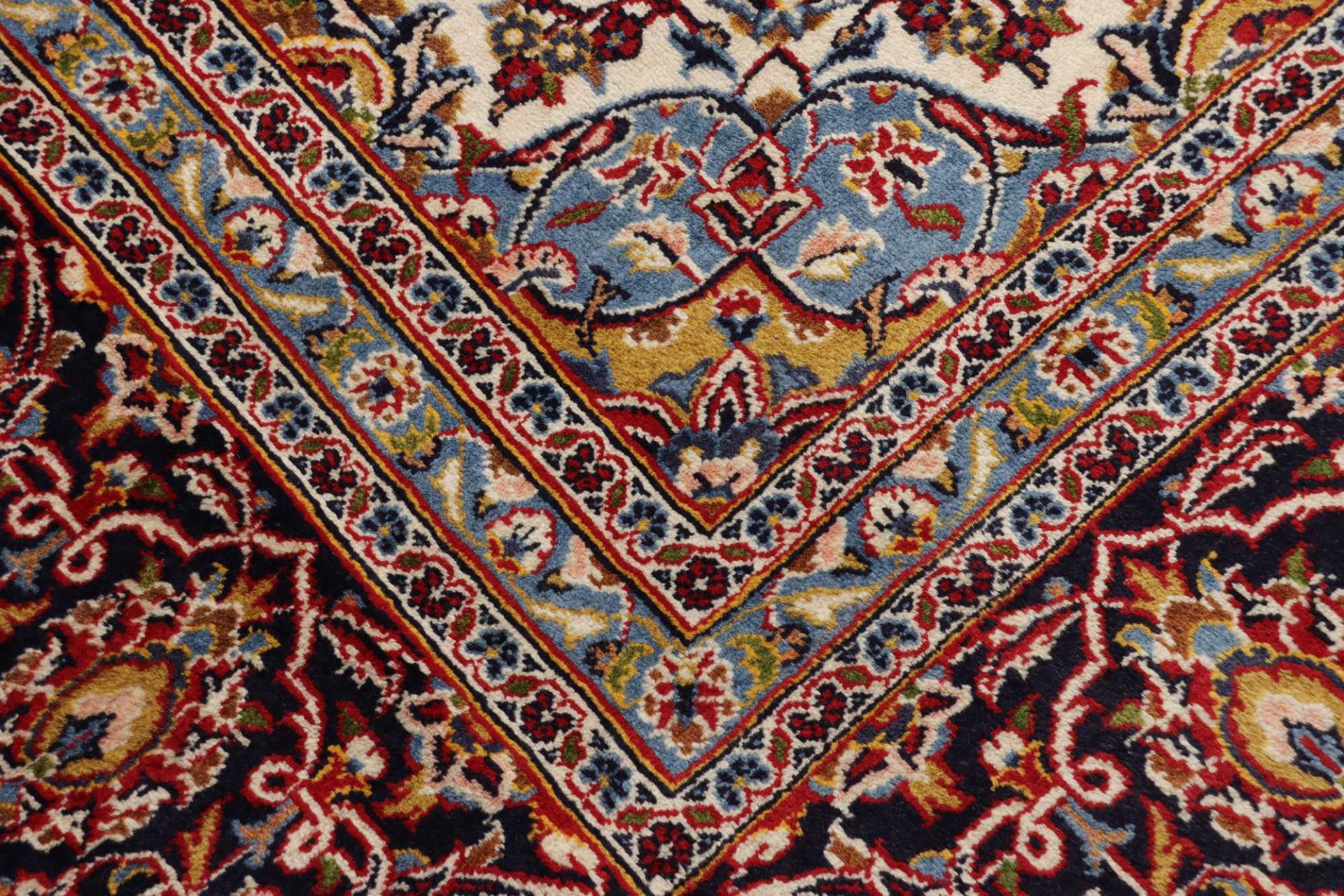 Kashan Persian Rug 304 × 404 cm, Wool, hand-knotted
