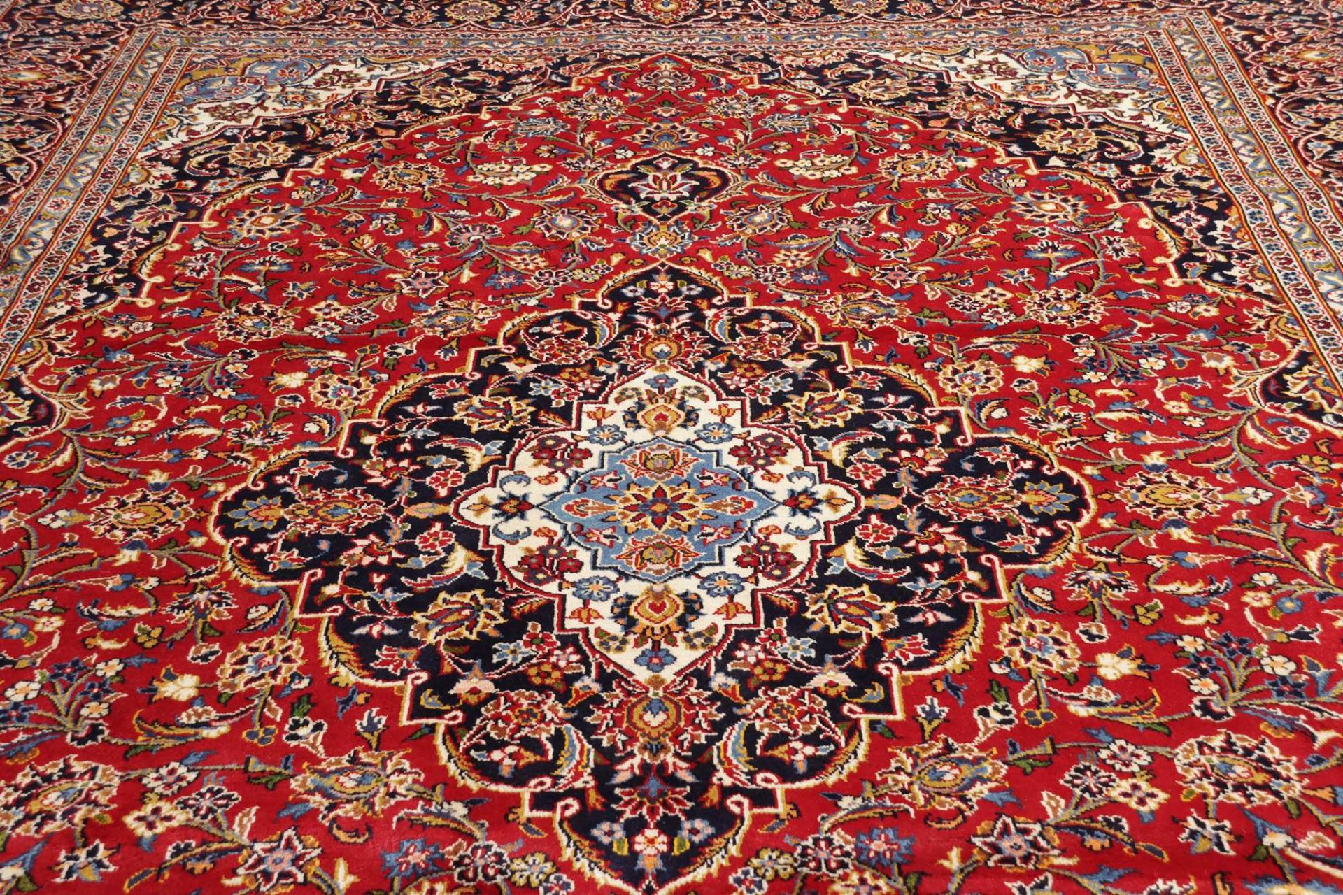 Kashan Persian Rug 304 × 404 cm, Wool, hand-knotted