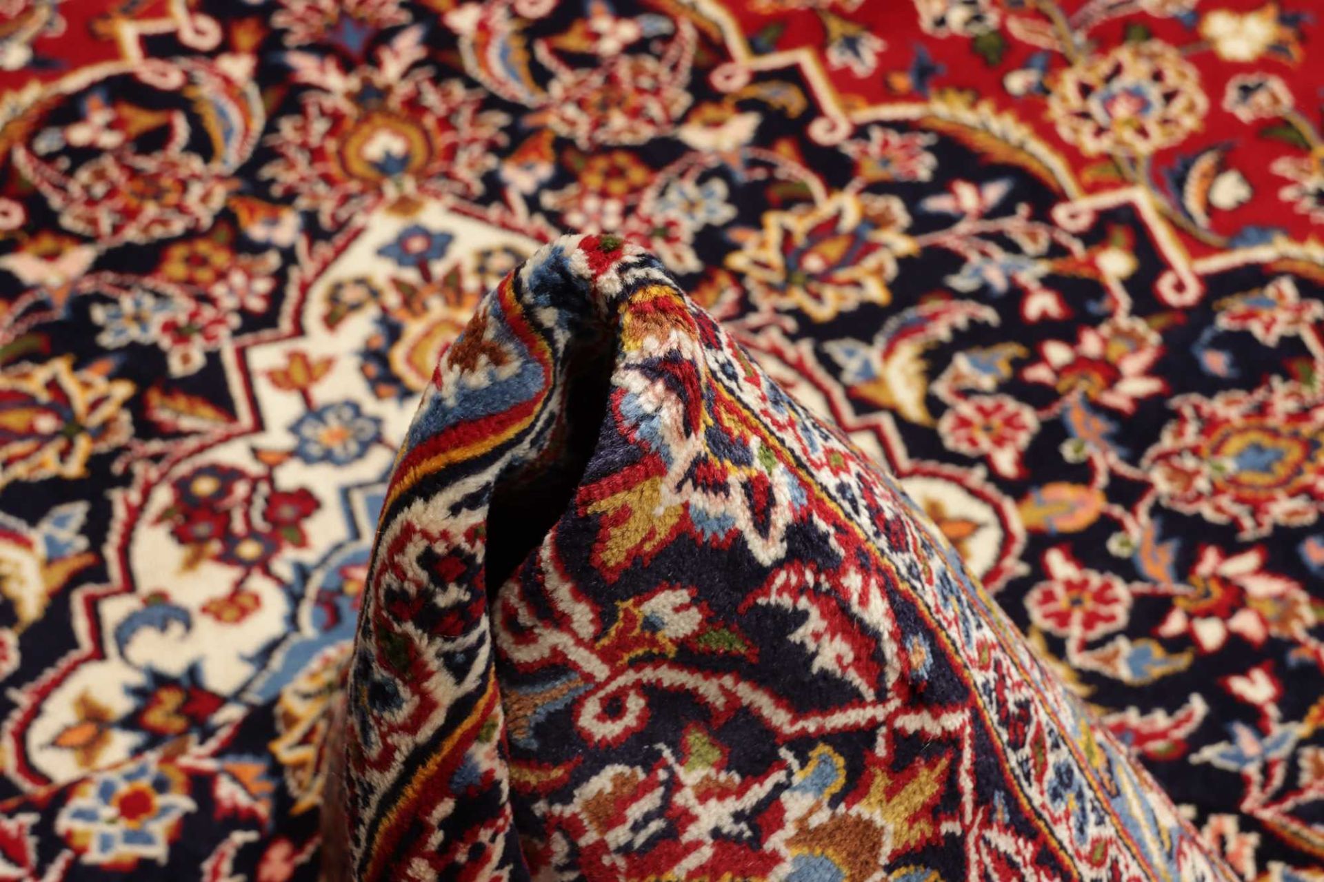 Kashan Persian Rug 304 × 404 cm, Wool, hand-knotted