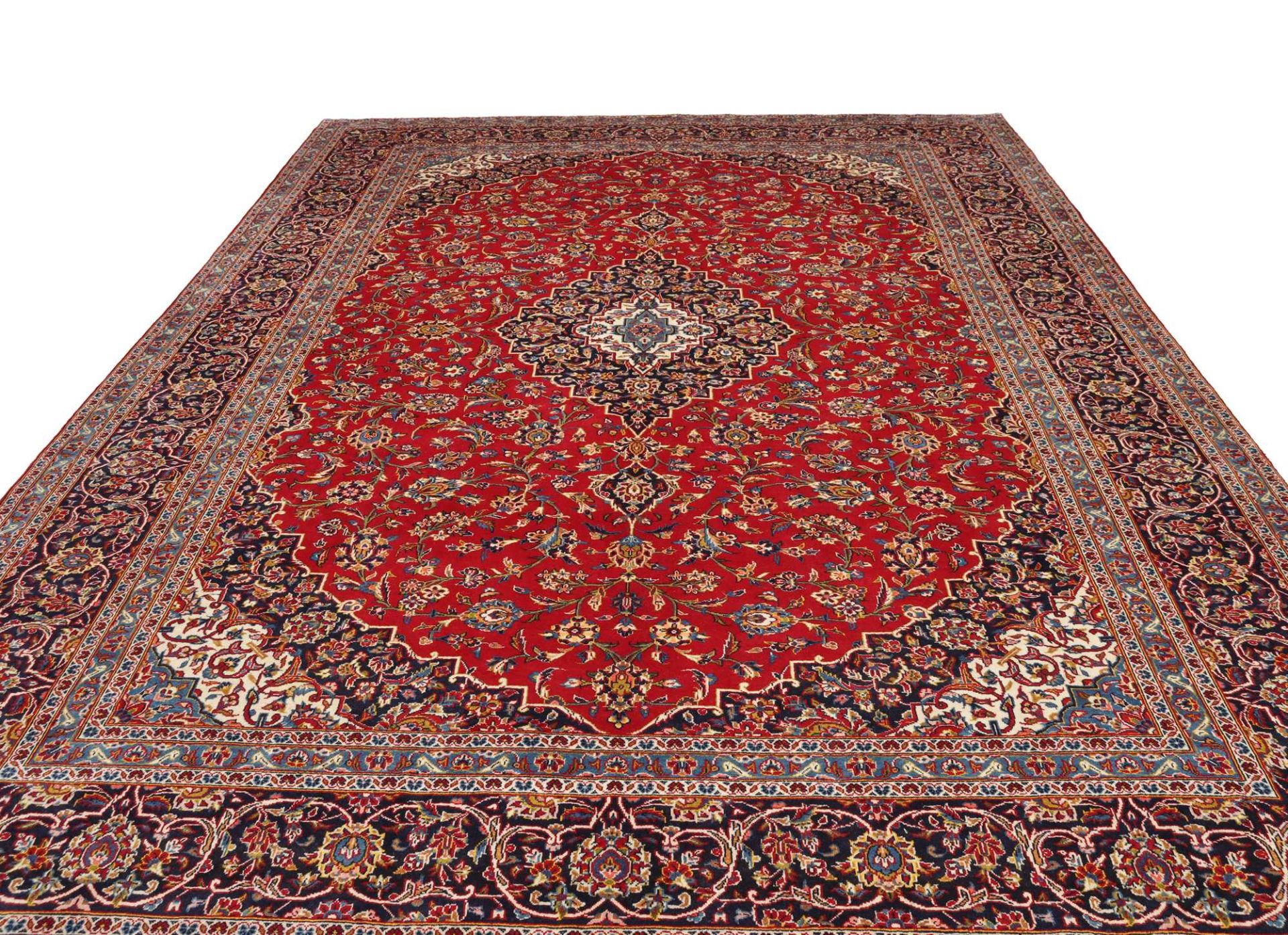perserteppich-kashan-301-x-399-cm-schurwolle-handgeknupft-hochwertig-3 Hand-Knotted Wool Kashan Persian Rug, 301 × 399 cm