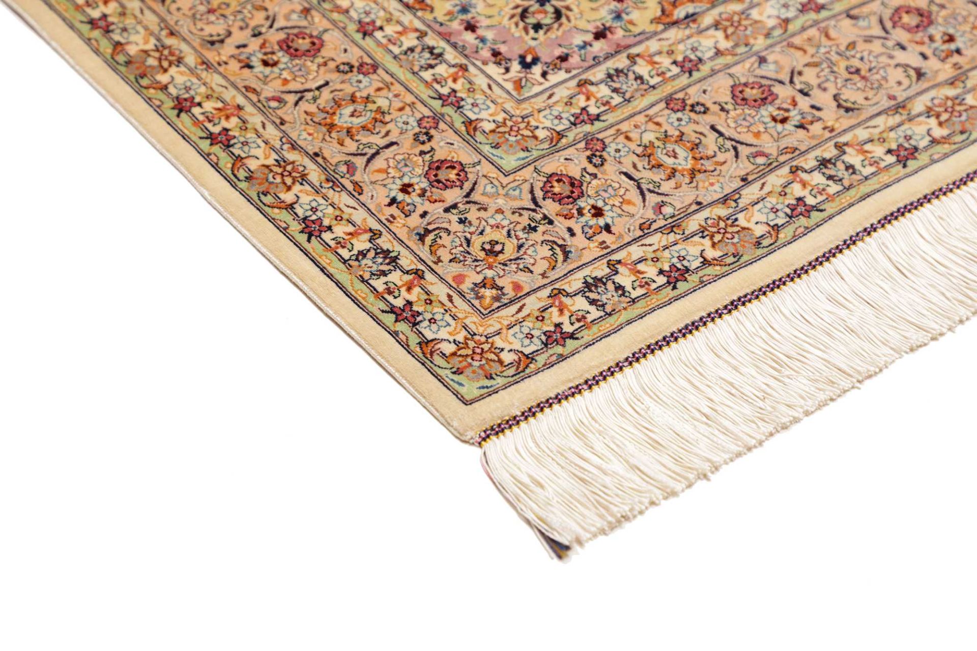 perserteppich-ghom-139-x-199-cm-seide-handgeknupft-exklusiv-4 Qom Persian Rug — hand-knotted, 139 × 199 cm, Silk
