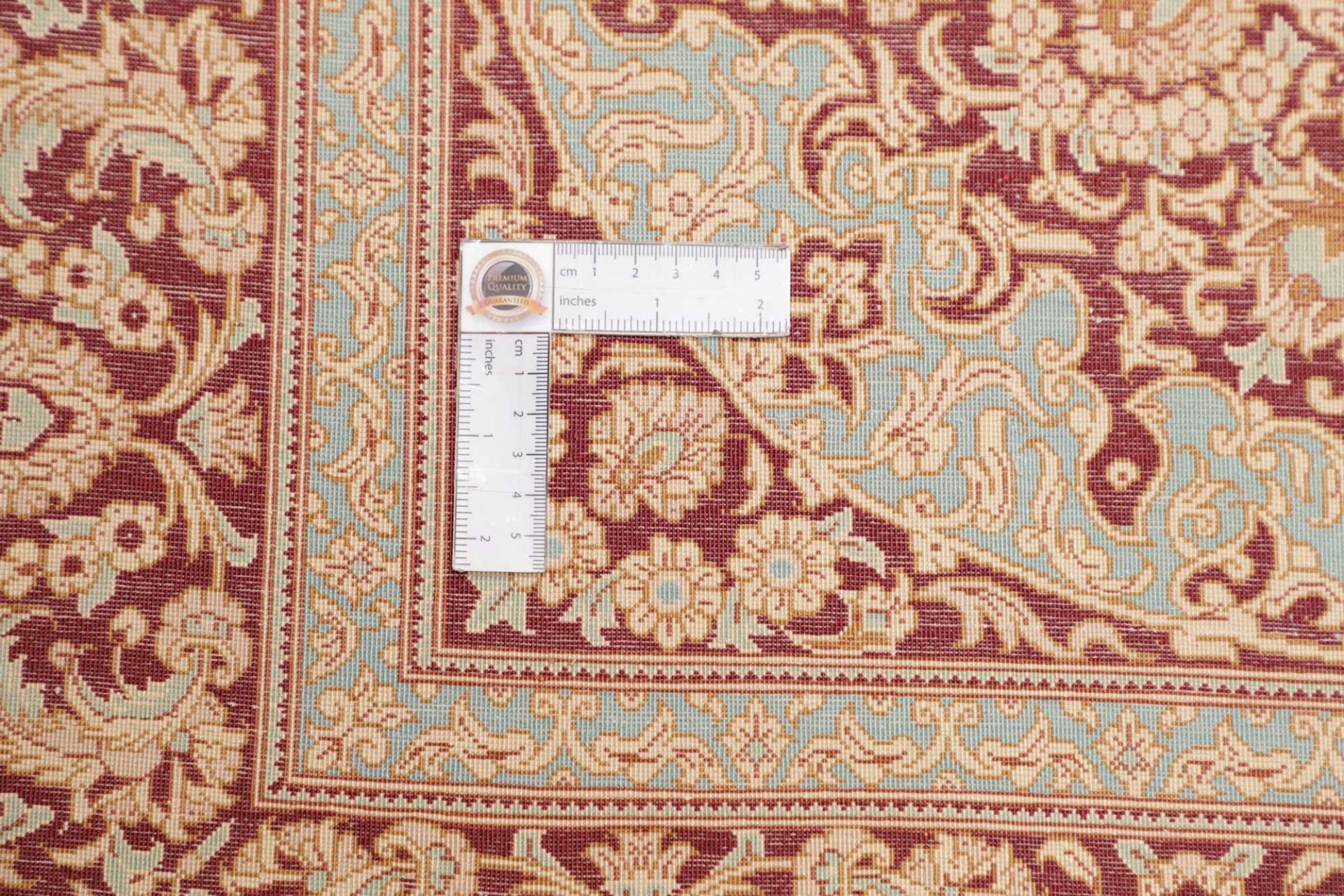 Qom Persian Rug 133 × 199 cm, Silk, hand-knotted