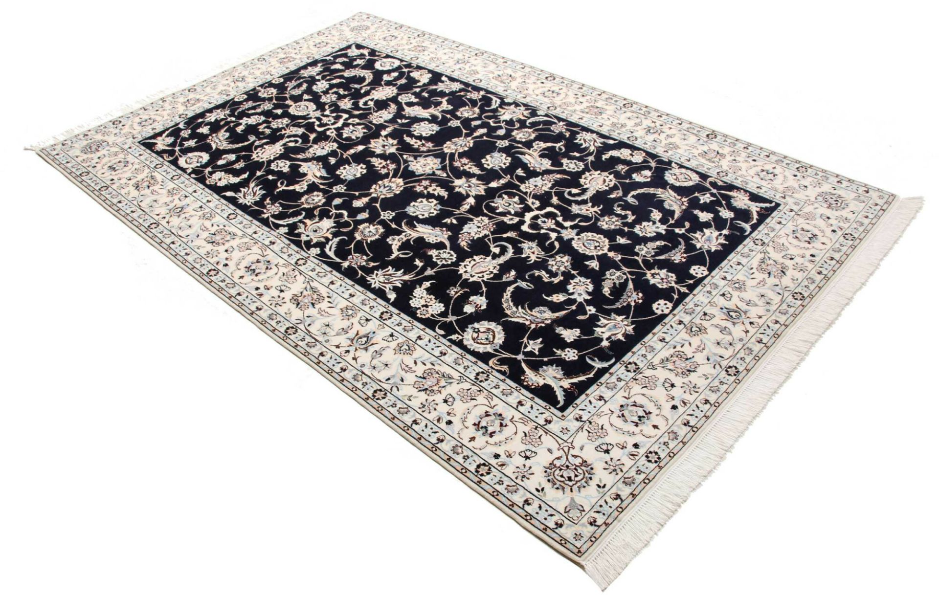 Nain Persian Rug 162 × 247 cm, Wool, hand-knotted