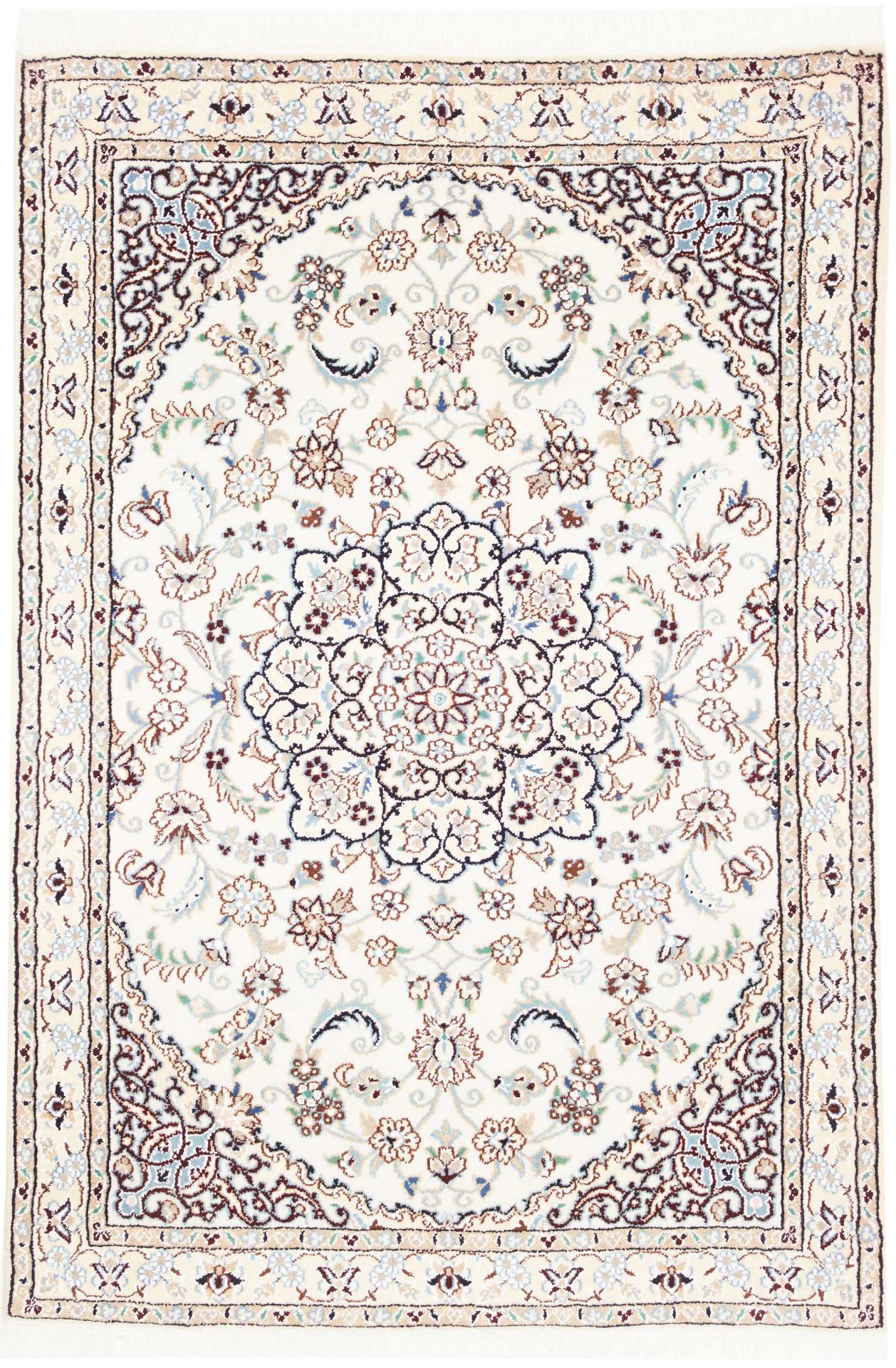 Nain Persian Rug — hand-knotted, 103 × 145 cm, Wool