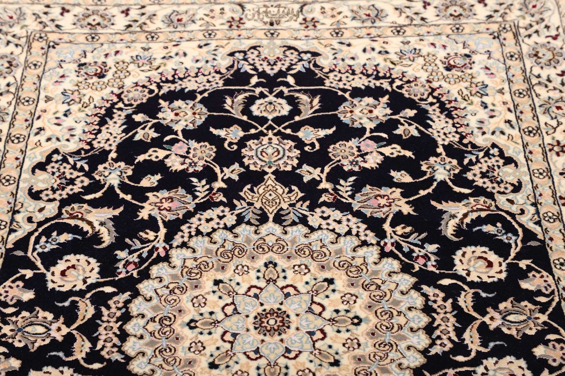 Nain Persian Rug 103 × 154 cm, Wool, hand-knotted