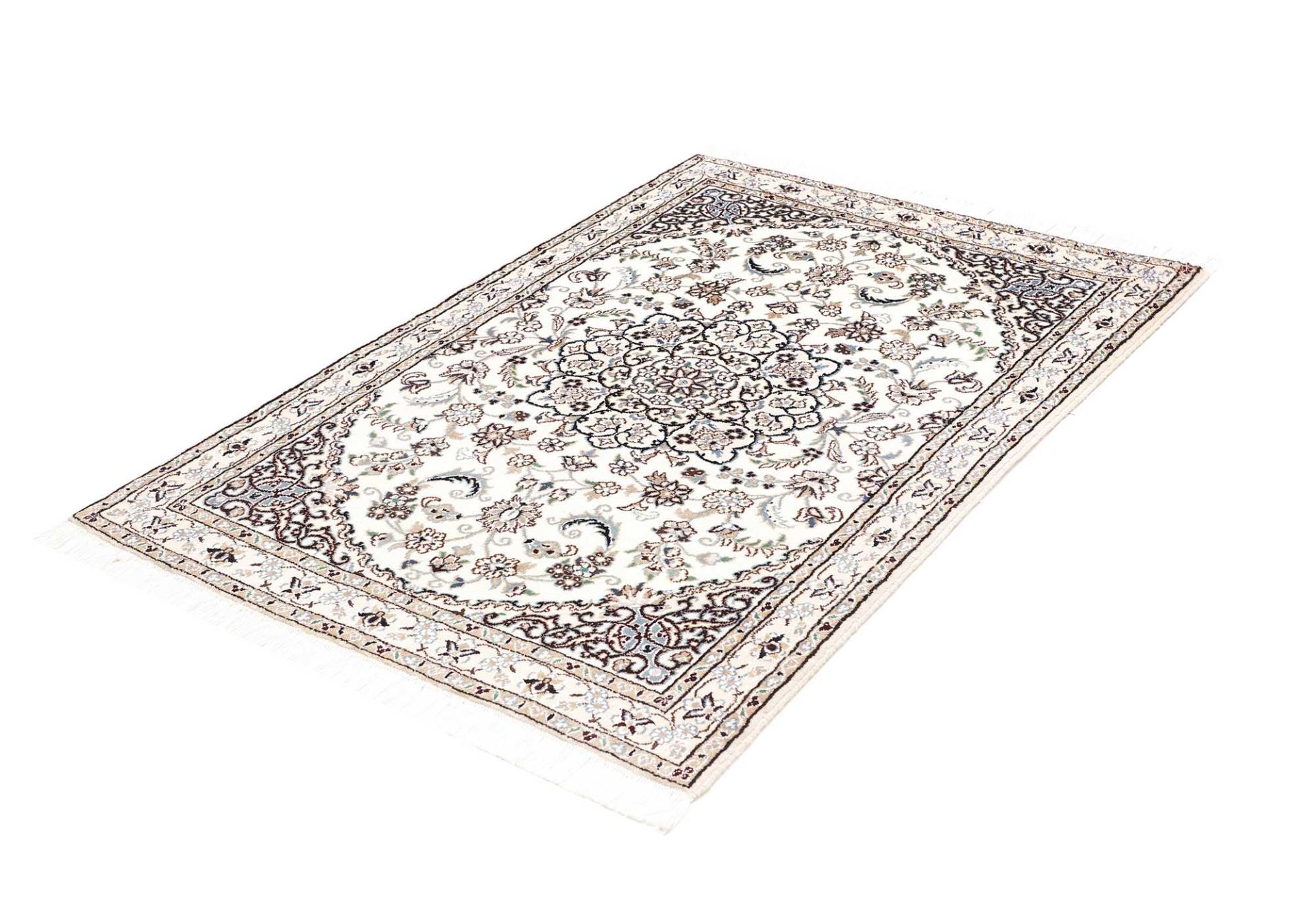 Nain Persian Rug — hand-knotted, 103 × 145 cm, Wool