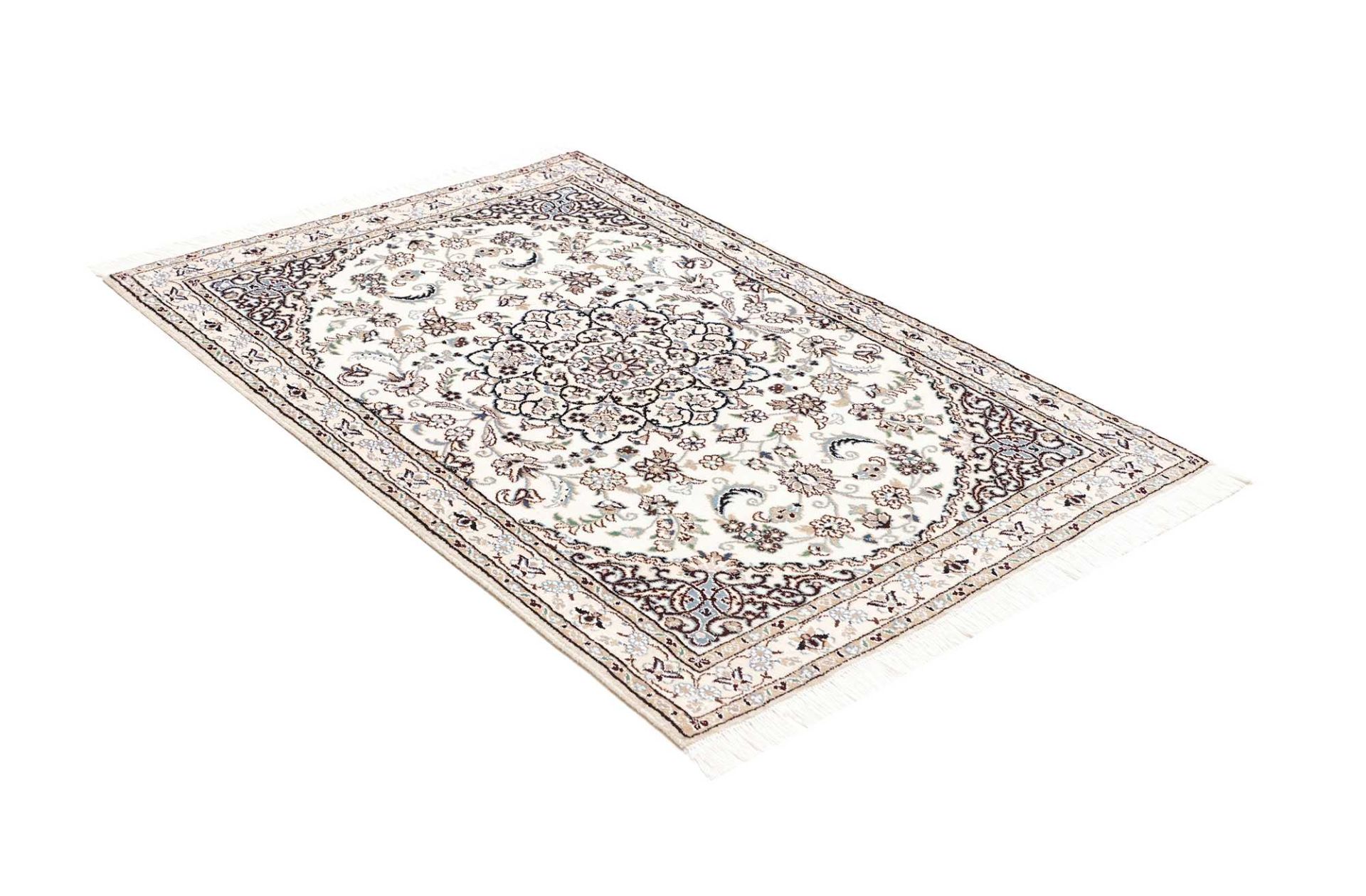 Nain Persian Rug — hand-knotted, 103 × 145 cm, Wool