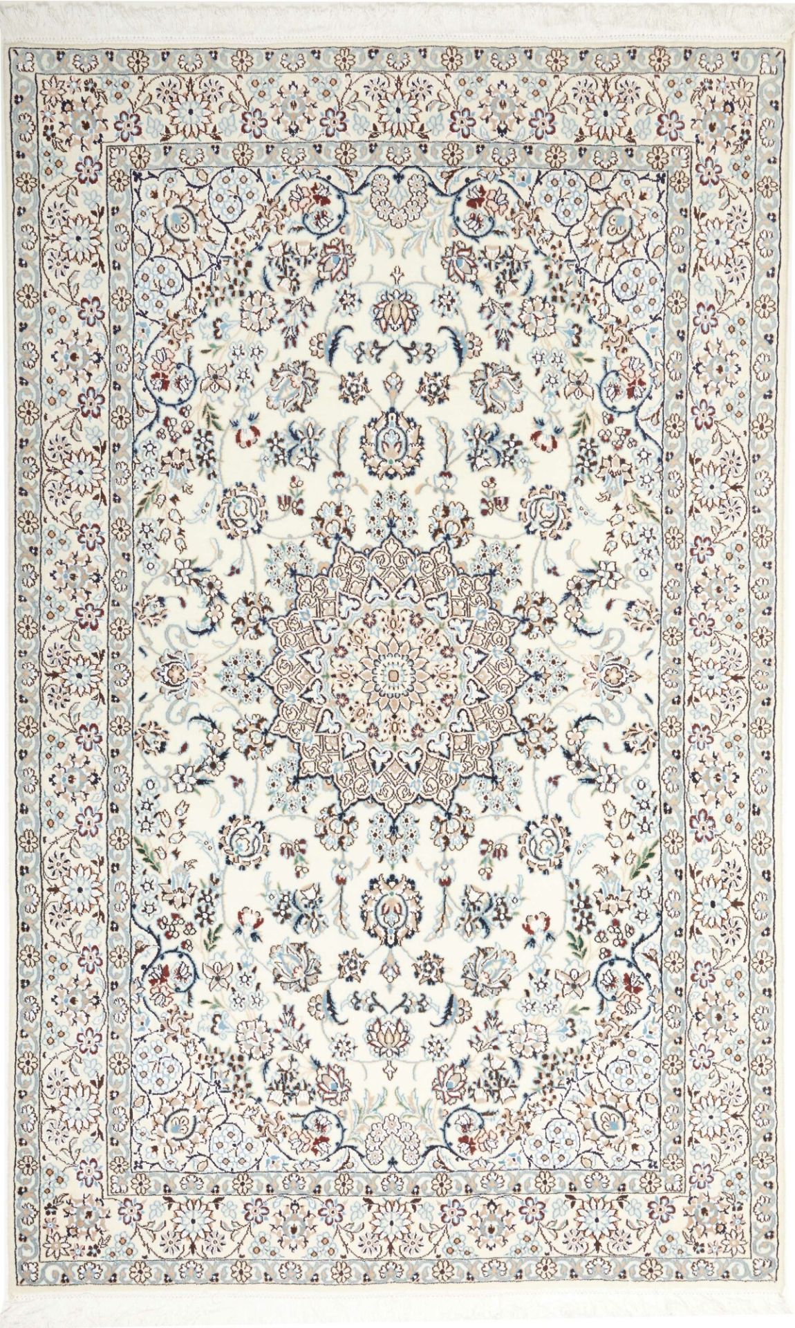 Nain Persian Rug 131 × 207 cm, Wool, hand-knotted