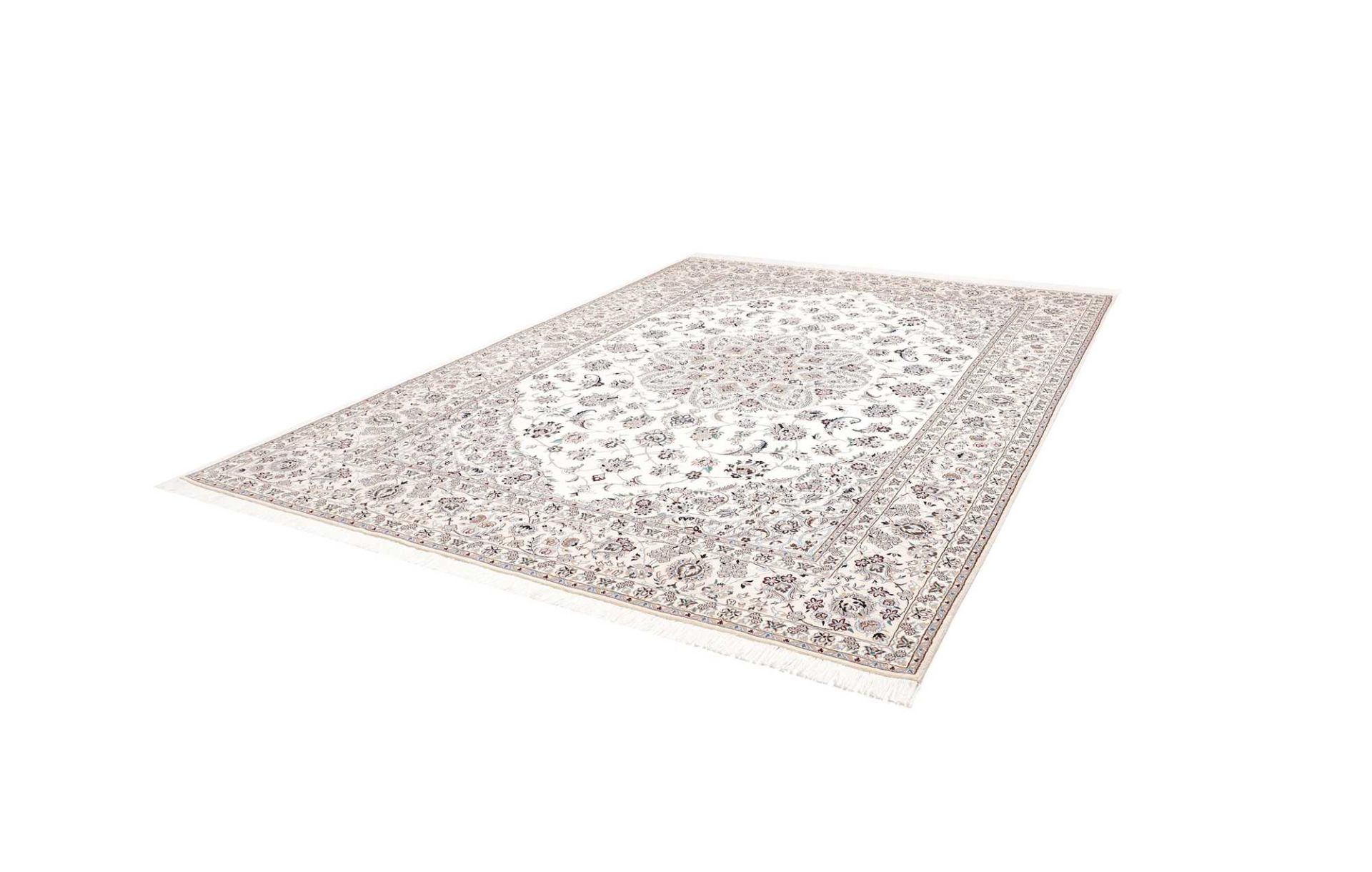 Nain Persian Rug — hand-knotted, 251 × 345 cm, Wool