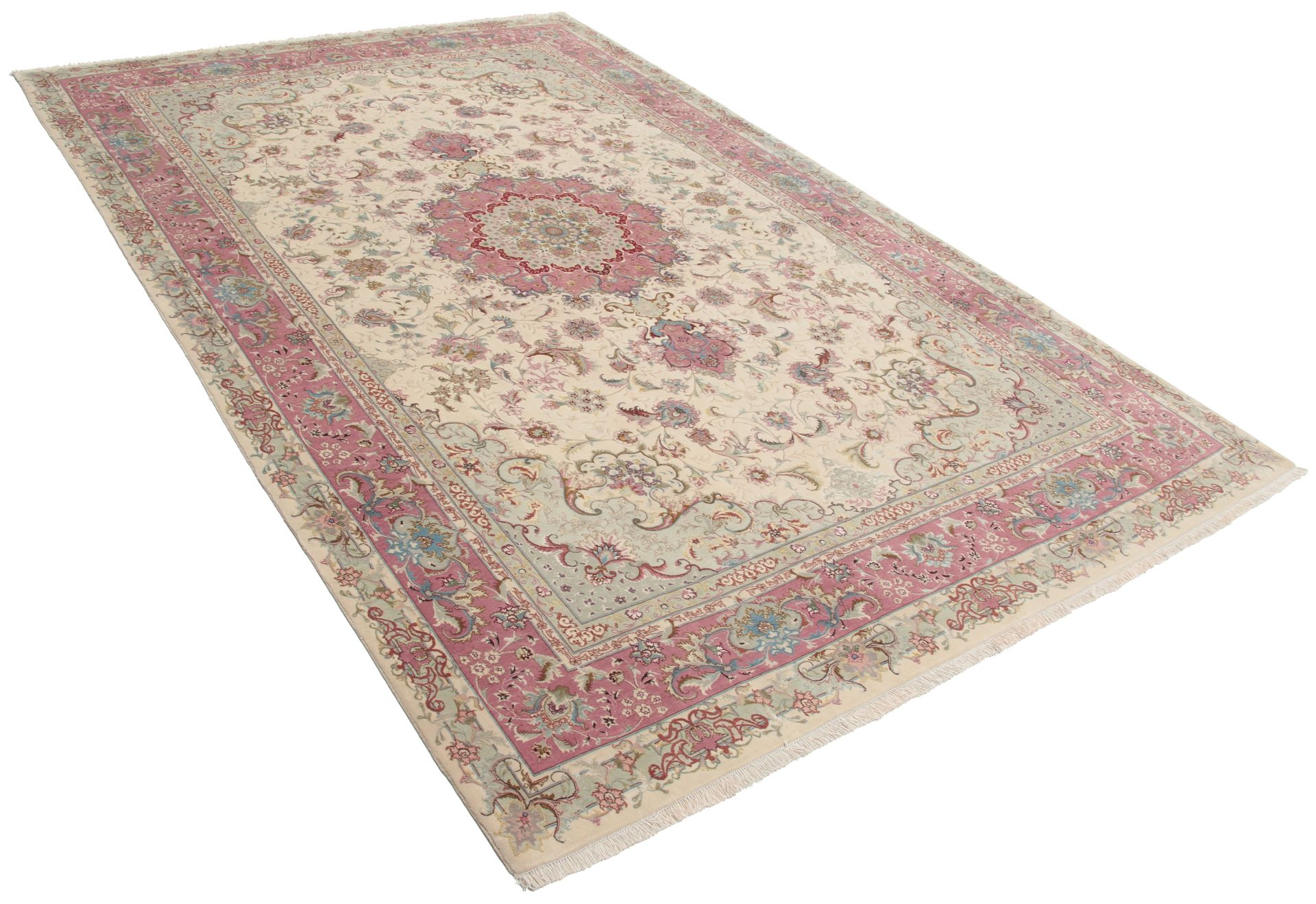perserteppich-tabriz-200-x-315-cm-schurwolle-seide-handgeknupft-1 Tabriz Persian Rug — hand-knotted, 200 × 315 cm, Wool & Silk