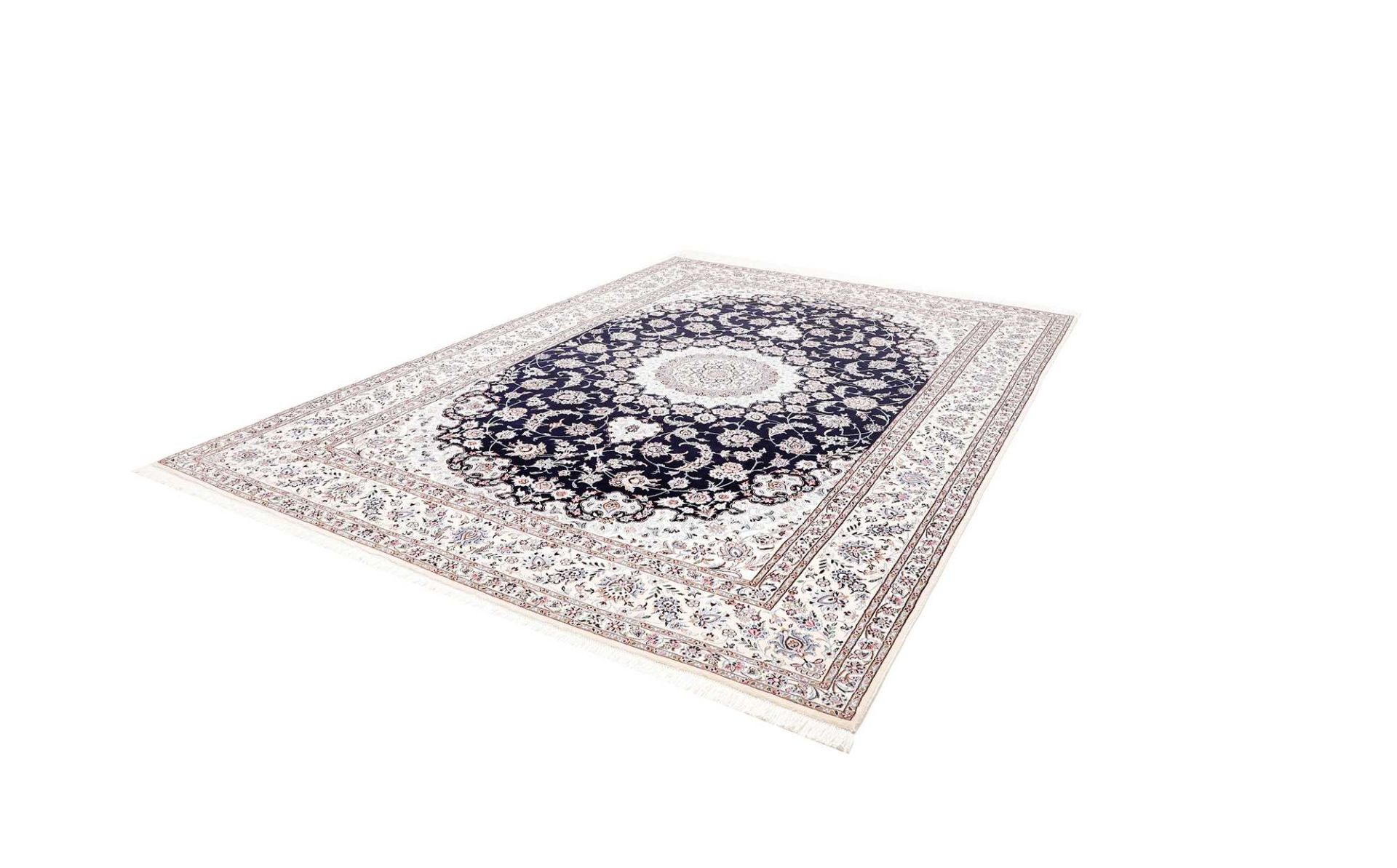 Nain Persian Rug — hand-knotted, 251 × 354 cm, Wool