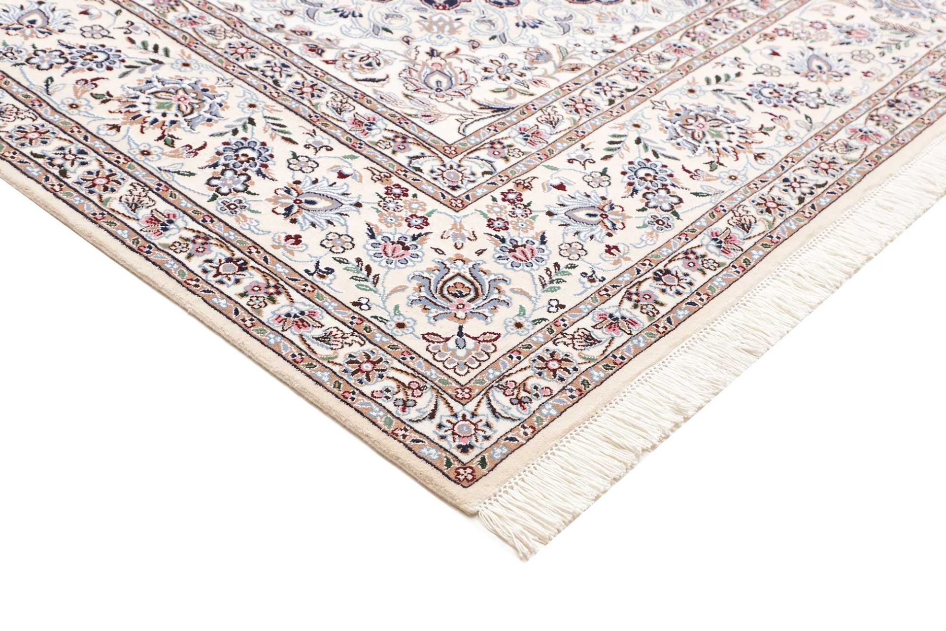 Nain Persian Rug — hand-knotted, 251 × 354 cm, Wool