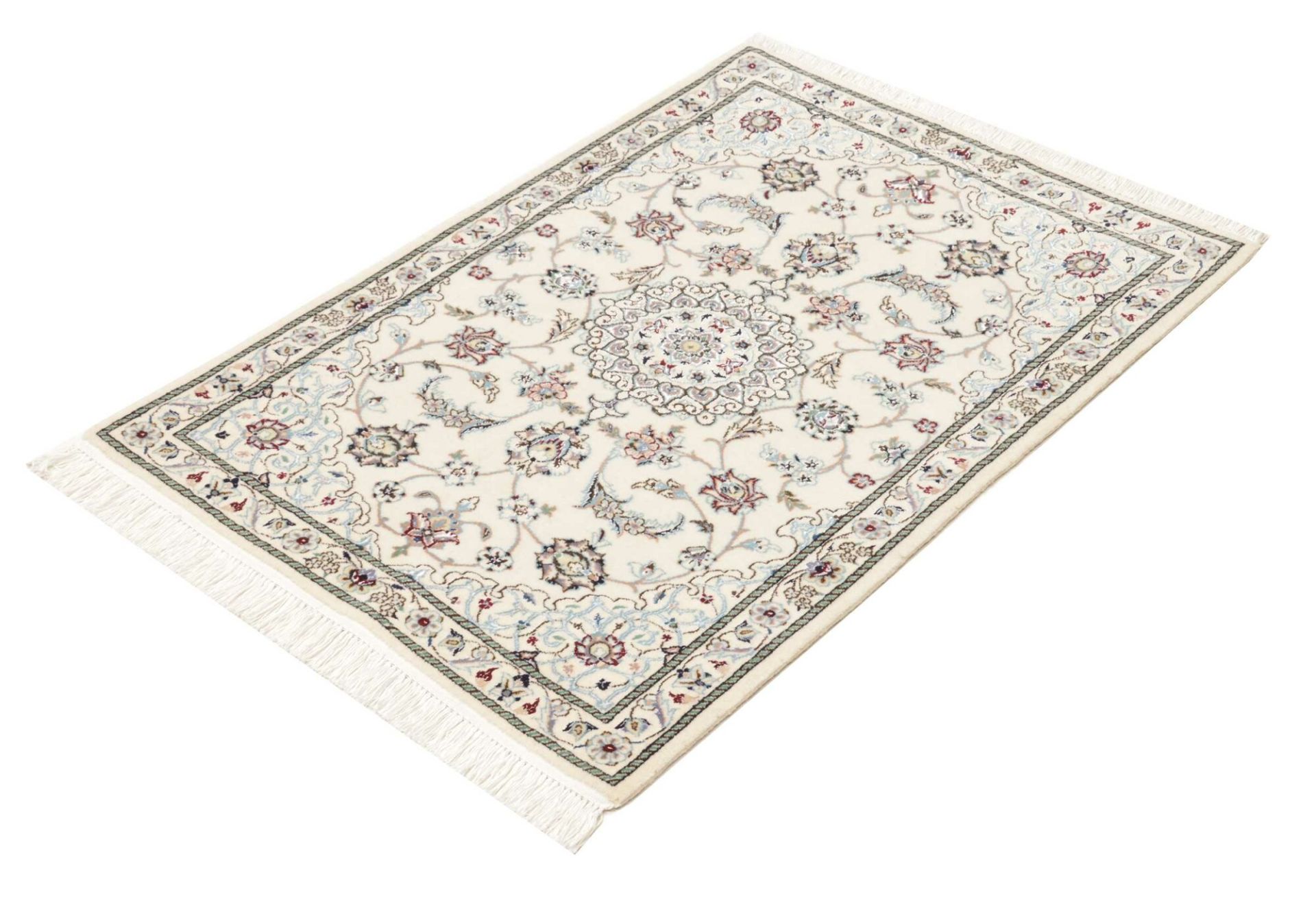 Nain Persian Rug 68 × 92 cm, Wool, hand-knotted