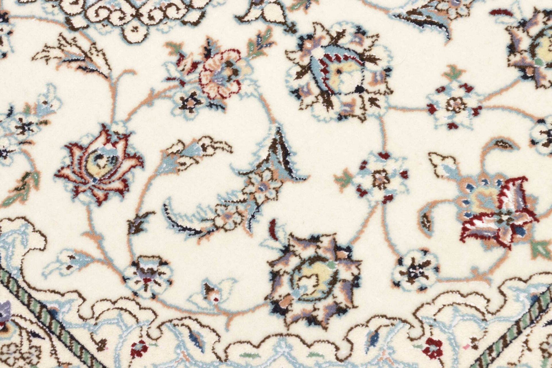 Nain Persian Rug 68 × 92 cm, Wool, hand-knotted