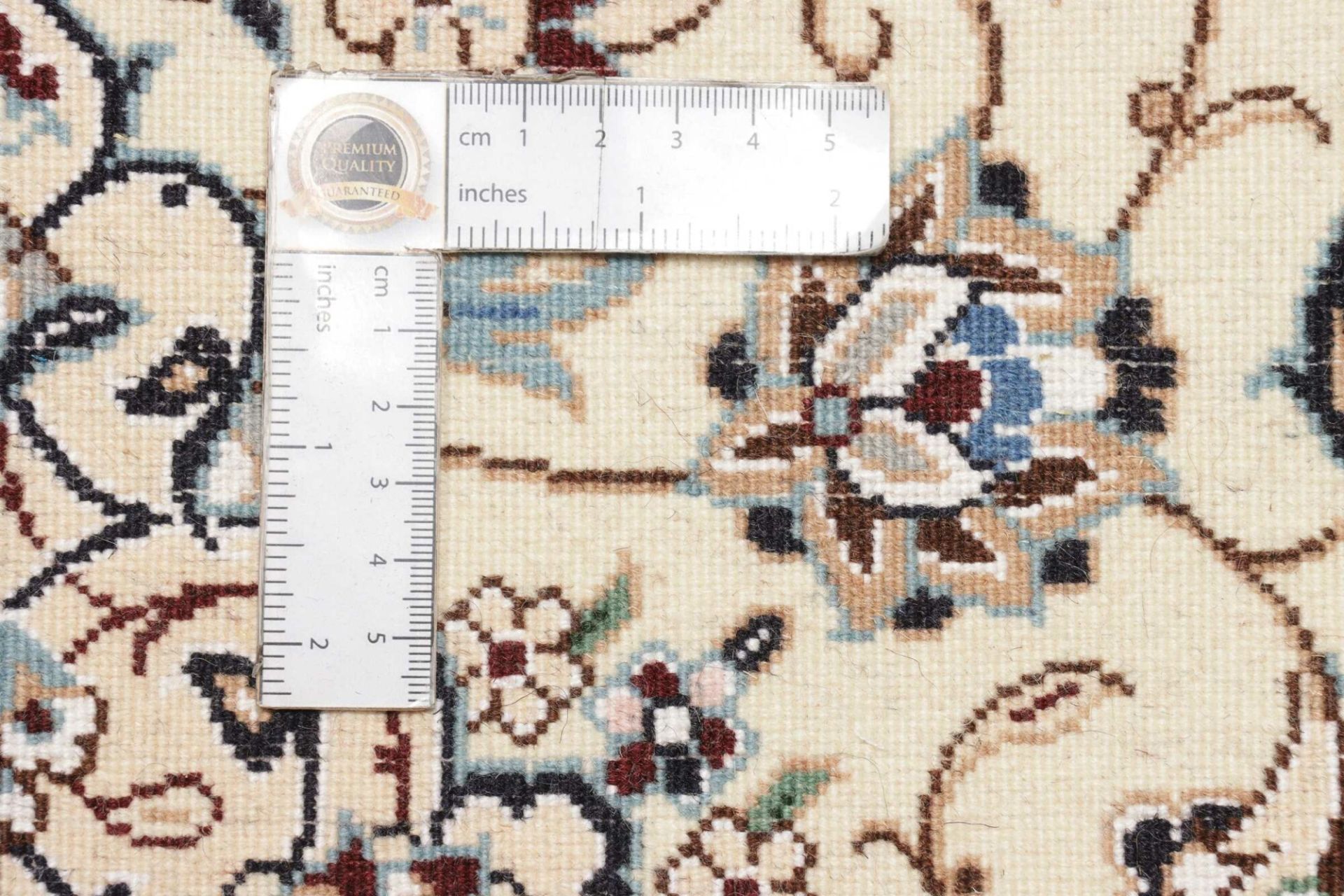 Nain Persian Rug 68 × 92 cm, Wool, hand-knotted