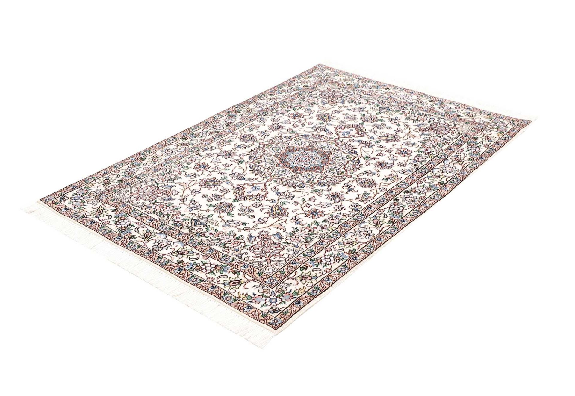 Nain Persian Rug 108 × 155 cm, Wool, hand-knotted