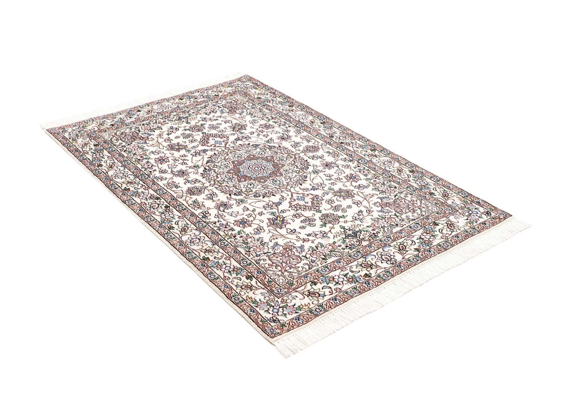 Nain Persian Rug 108 × 155 cm, Wool, hand-knotted
