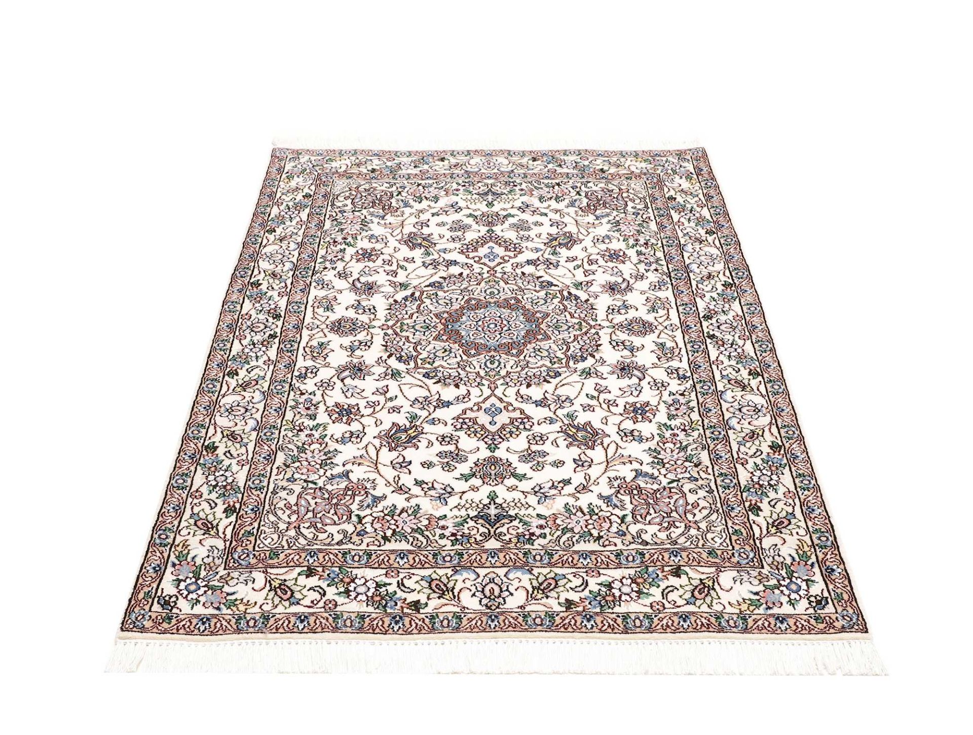 Nain Persian Rug 108 × 155 cm, Wool, hand-knotted