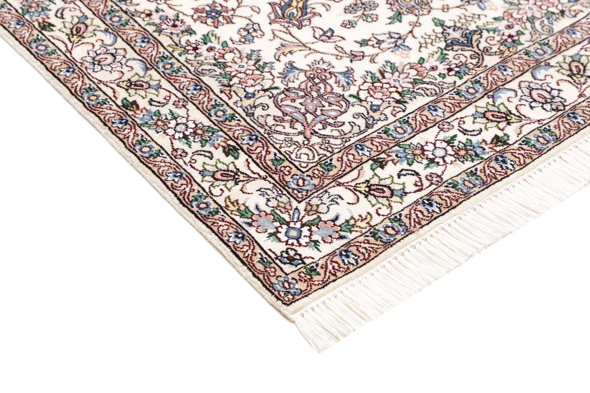 Nain Persian Rug 108 × 155 cm, Wool, hand-knotted