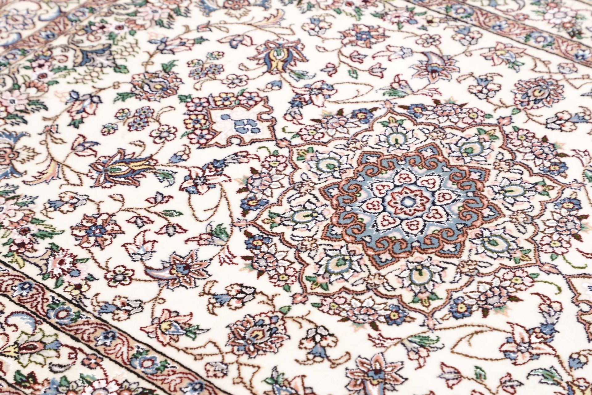 Nain Persian Rug 108 × 155 cm, Wool, hand-knotted
