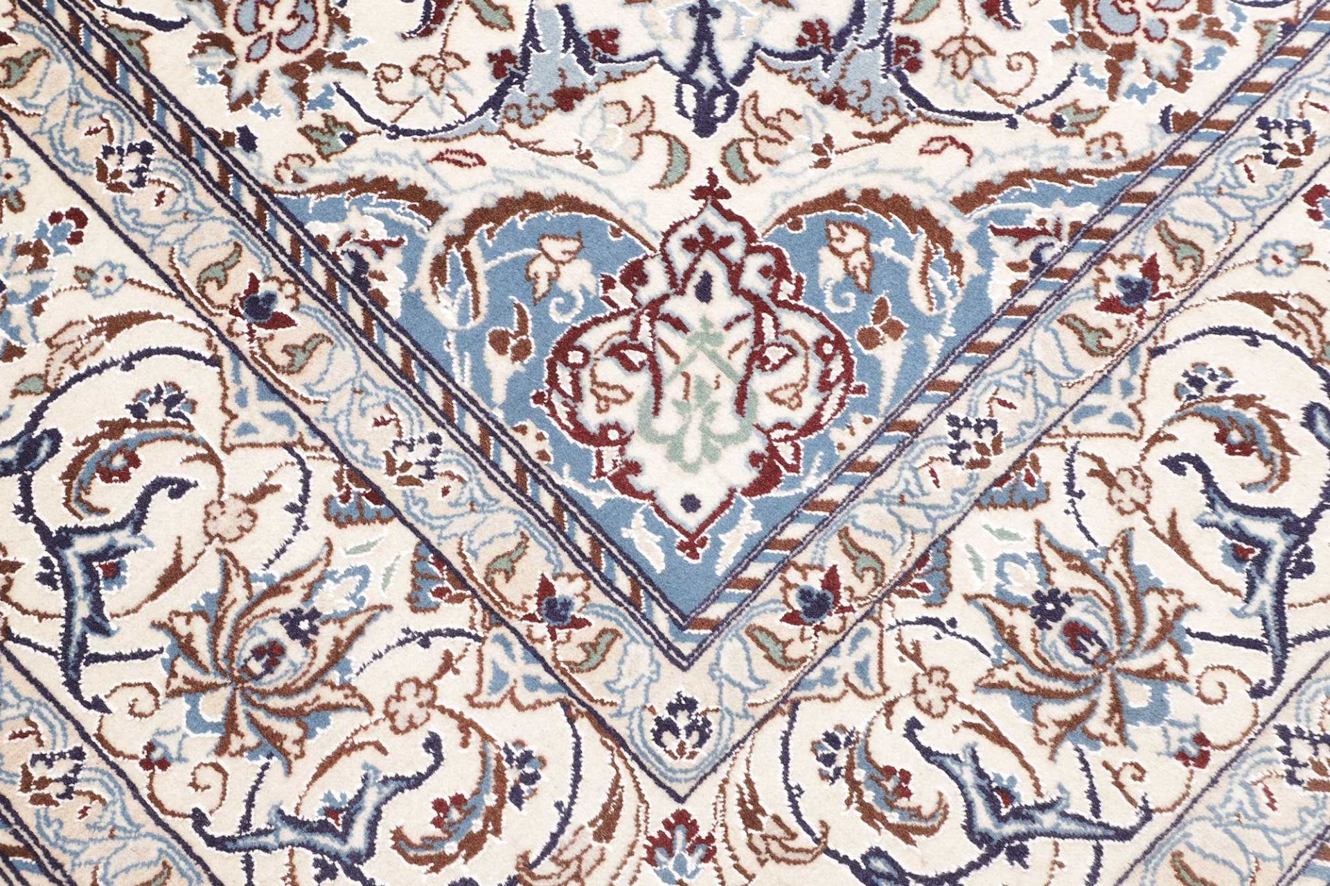 Nain Persian Rug 208 × 321 cm, Wool, hand-knotted