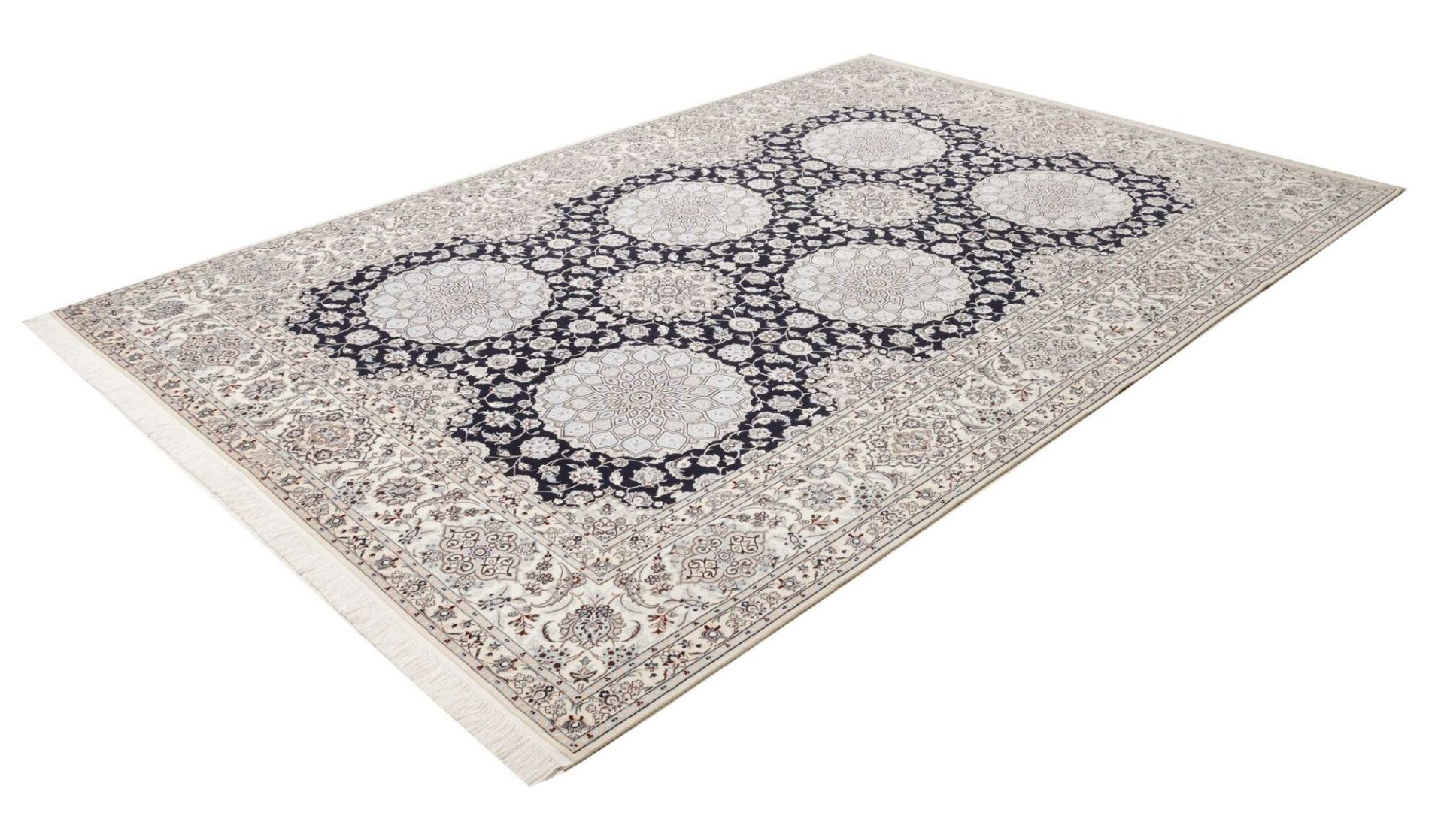 perserteppich-nain-214-x-311-cm-schurwolle-handgeknupft-exklusiv-1 Nain Persian Rug — hand-knotted, 214 × 311 cm, Wool