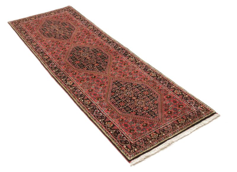 Bijar Persian Rug 67 × 207 cm, Wool, hand-knotted