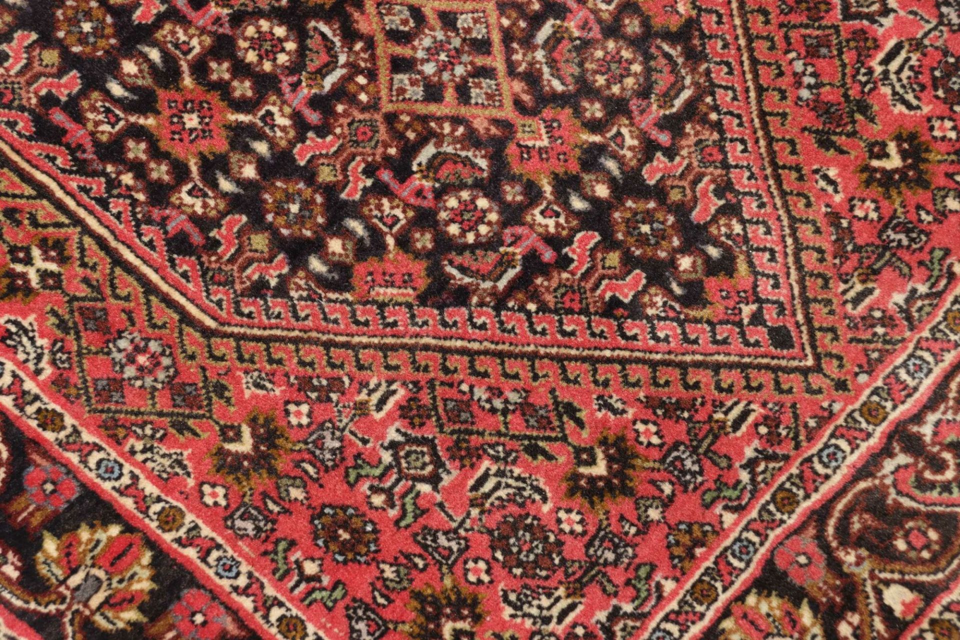 Bijar Persian Rug 67 × 207 cm, Wool, hand-knotted